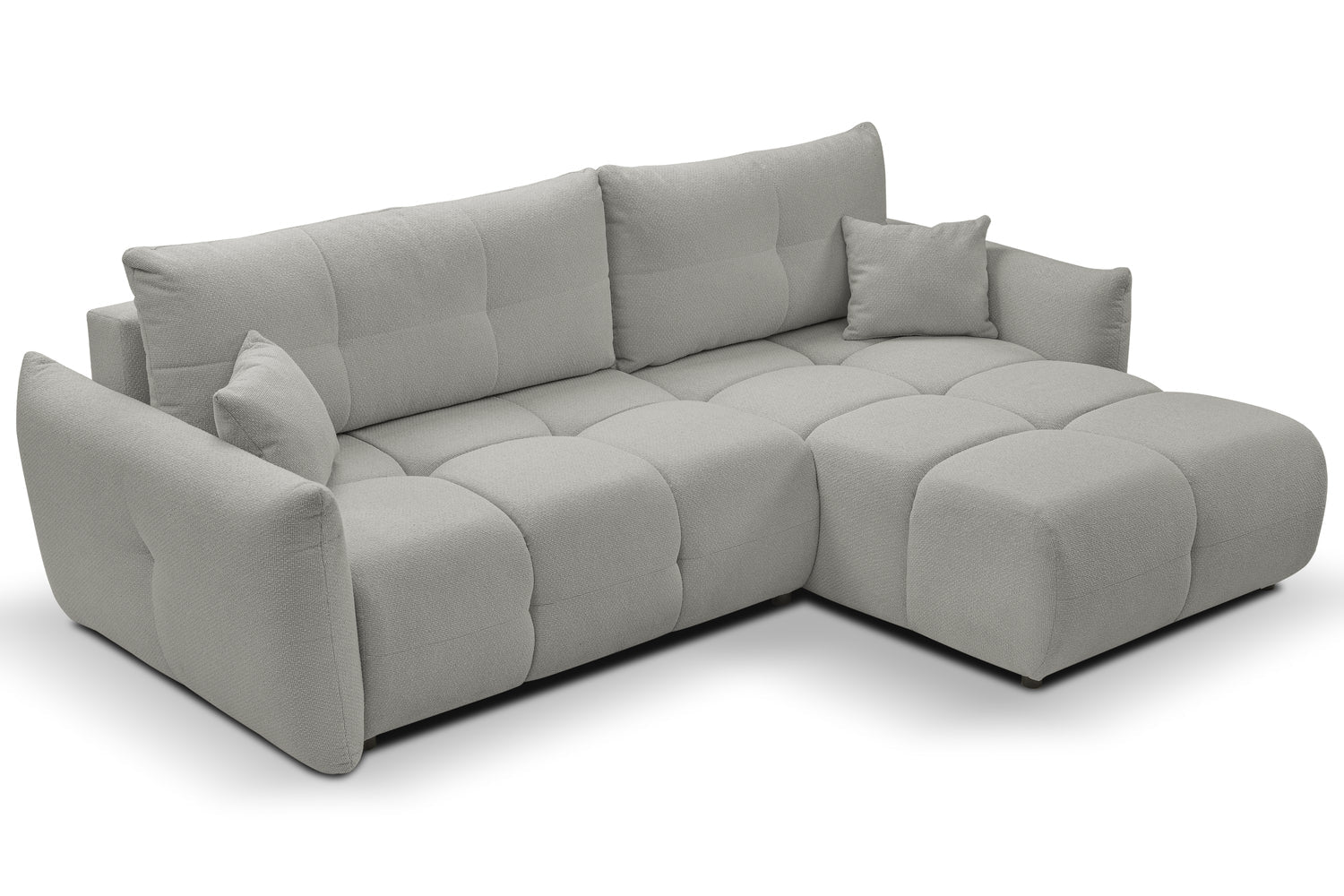 Lask BASE Ecksofa mit Schlaffunktion – 257 x 177 cm – Links- oder Rechtskonfiguration
