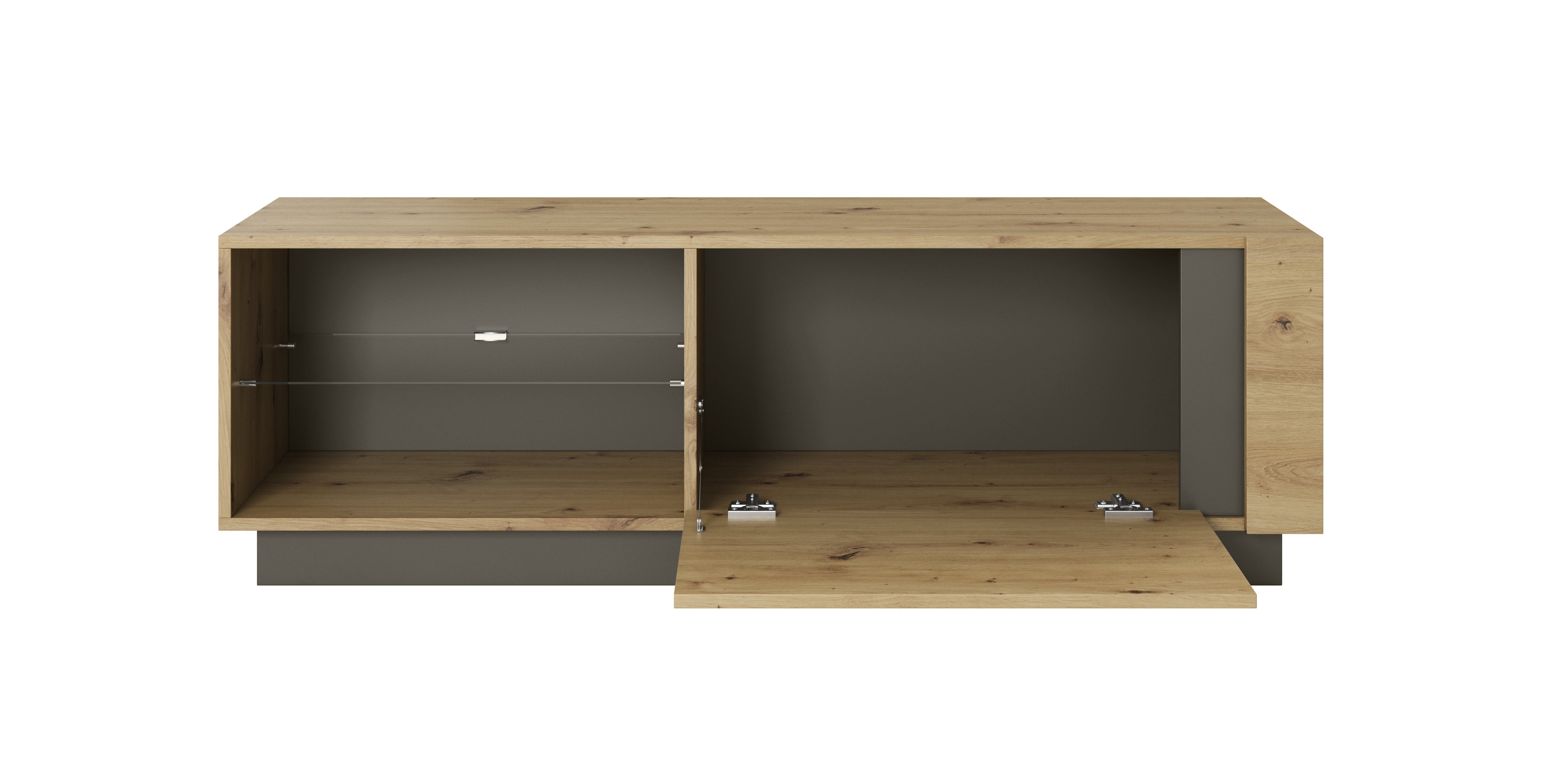 Lask ARCO TV-Ständer 138 – 138,1 x 40 x 45,5 cm – Artisan-Eiche