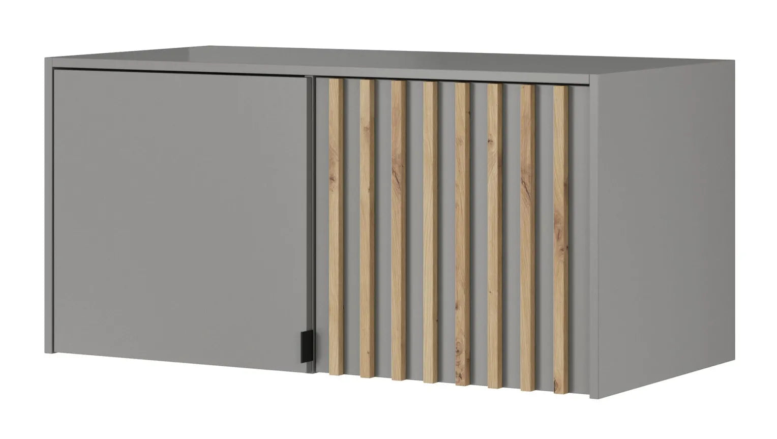 NELLY 2D KLEIDERSCHRANK-ERWEITERUNG GRAU / ARTISAN-LAmellIERT