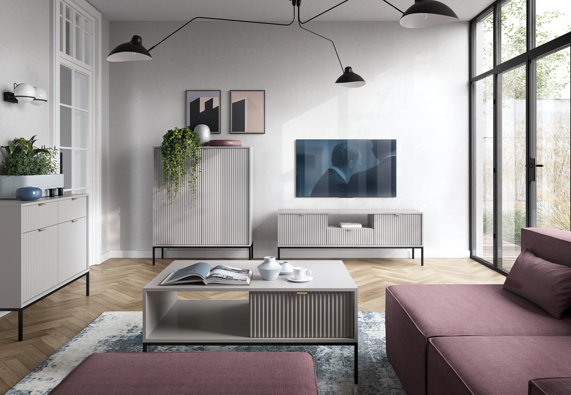 Nova Couchtisch Grau - Modernes Design und praktische Funktionalität