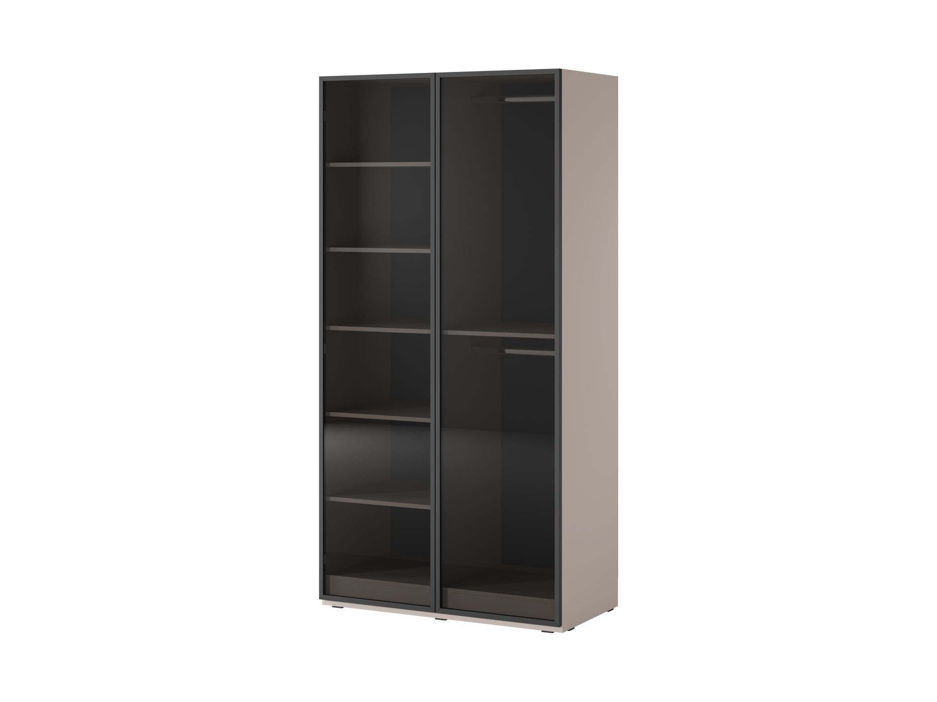 PI Sandbox Modularer Kleiderschrank mit 2 Türen – Antisol Cashmere