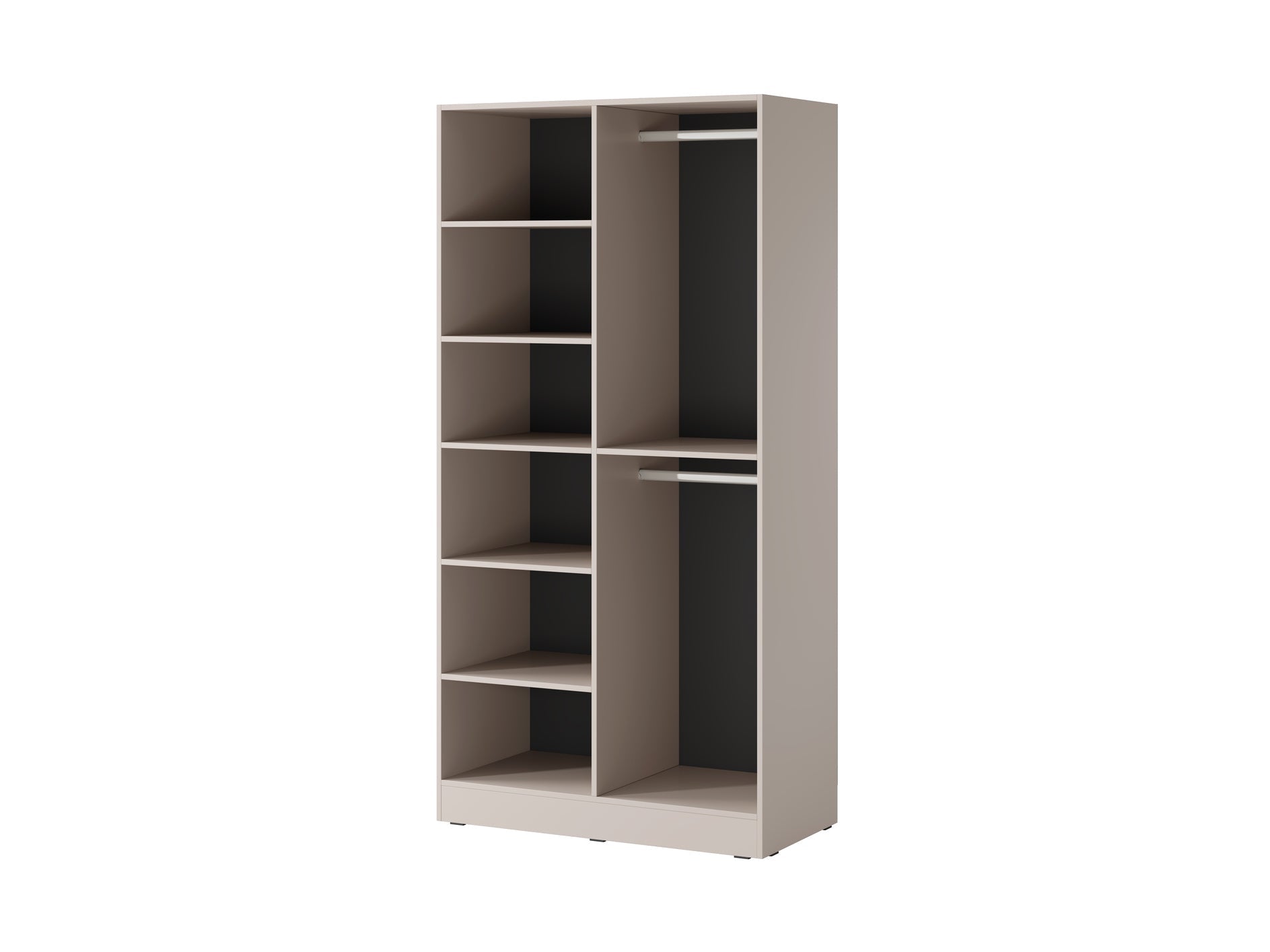 PI Sandbox Modularer Kleiderschrank mit 2 Türen – Antisol Cashmere