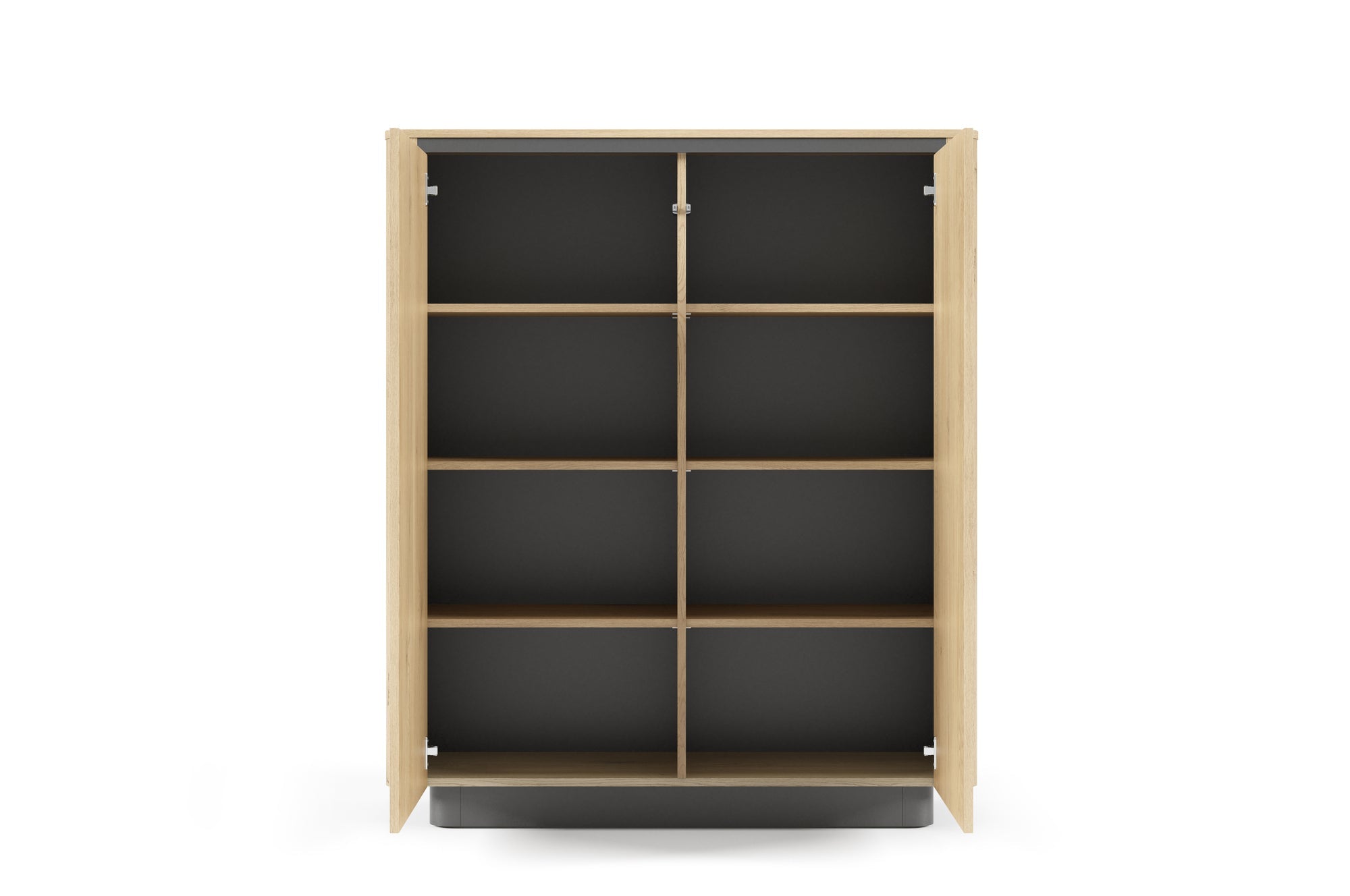 Lask Torro – Hohes Sideboard 2 Türen (113,2 × 133,1 × 38,1 cm)