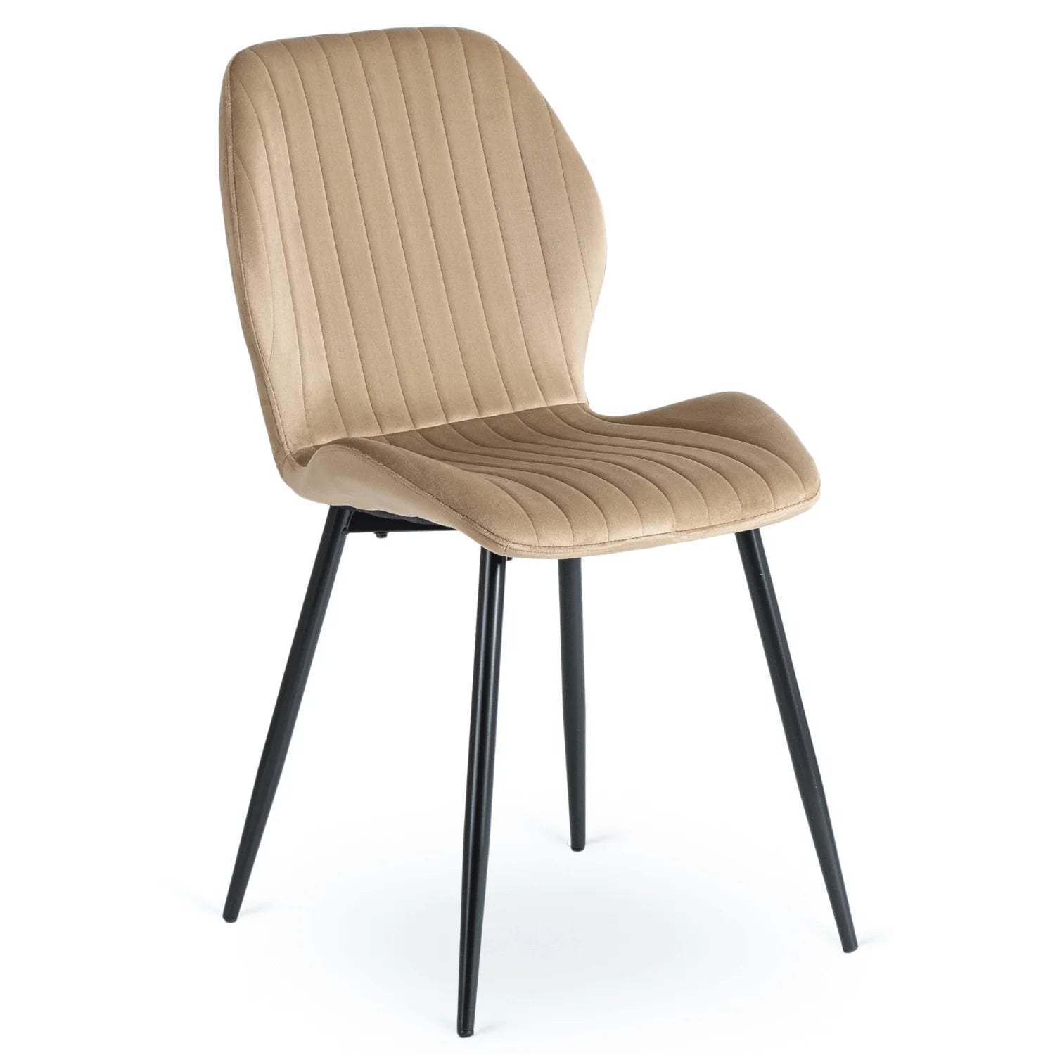 Elite LILAC Beige Velvet Chair – Timeless Elegance & Unmatched Comfort