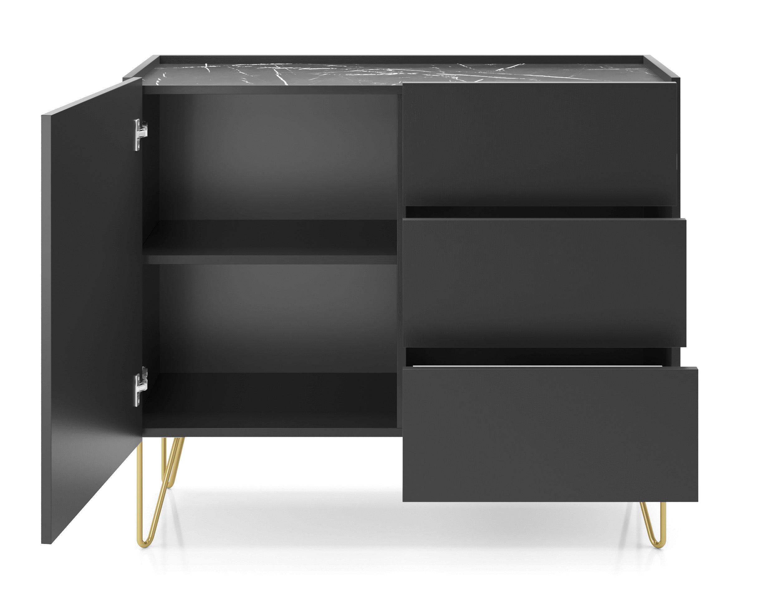 Harmony Dresser - Kommode mit drei Schubladen und einer Tür
