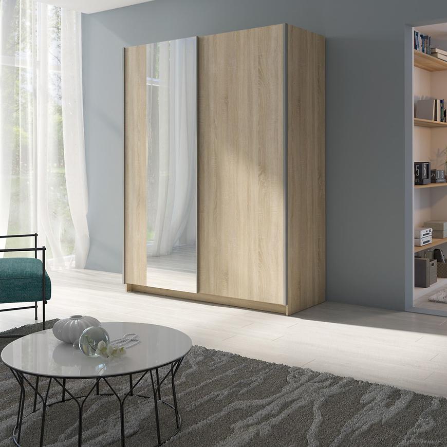MO Gozo III Kleiderschrank, Sonoma Eiche, 180 cm