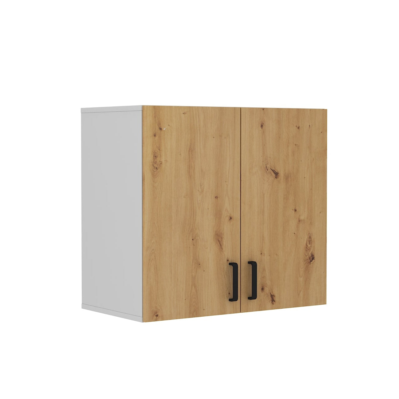 LE Malta 104 2F Oberschrank in Artisan-Eiche und Hellgrau