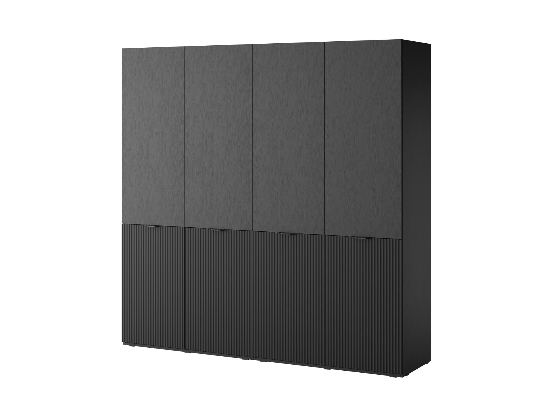 PI Sandbox Modularer Kleiderschrank mit 2 Türen – Nova Black