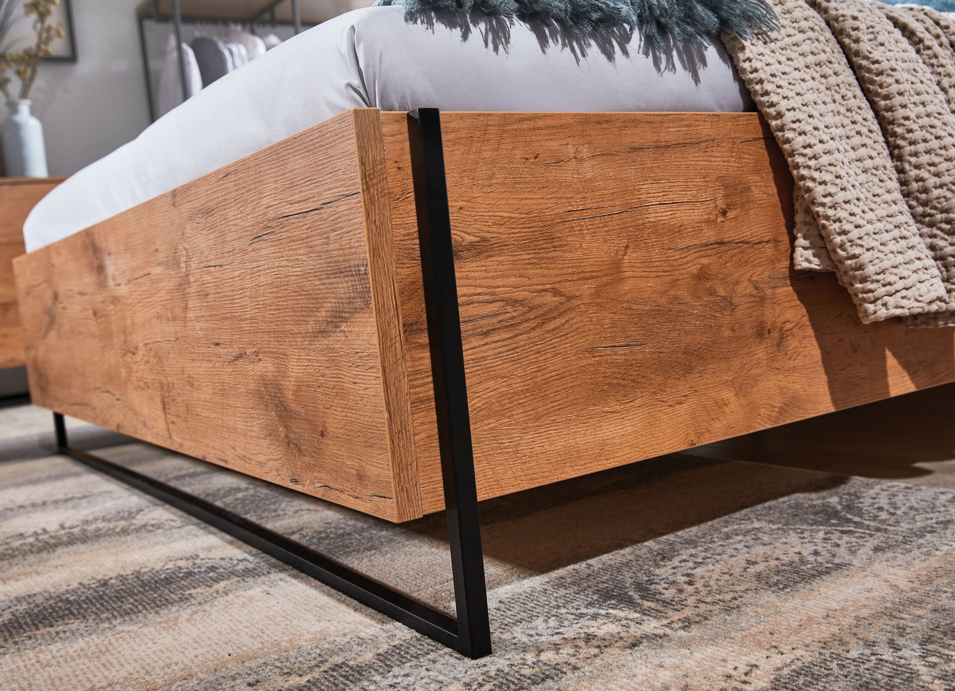 NE Hochbett mit Stauraum – 160 x 200 cm