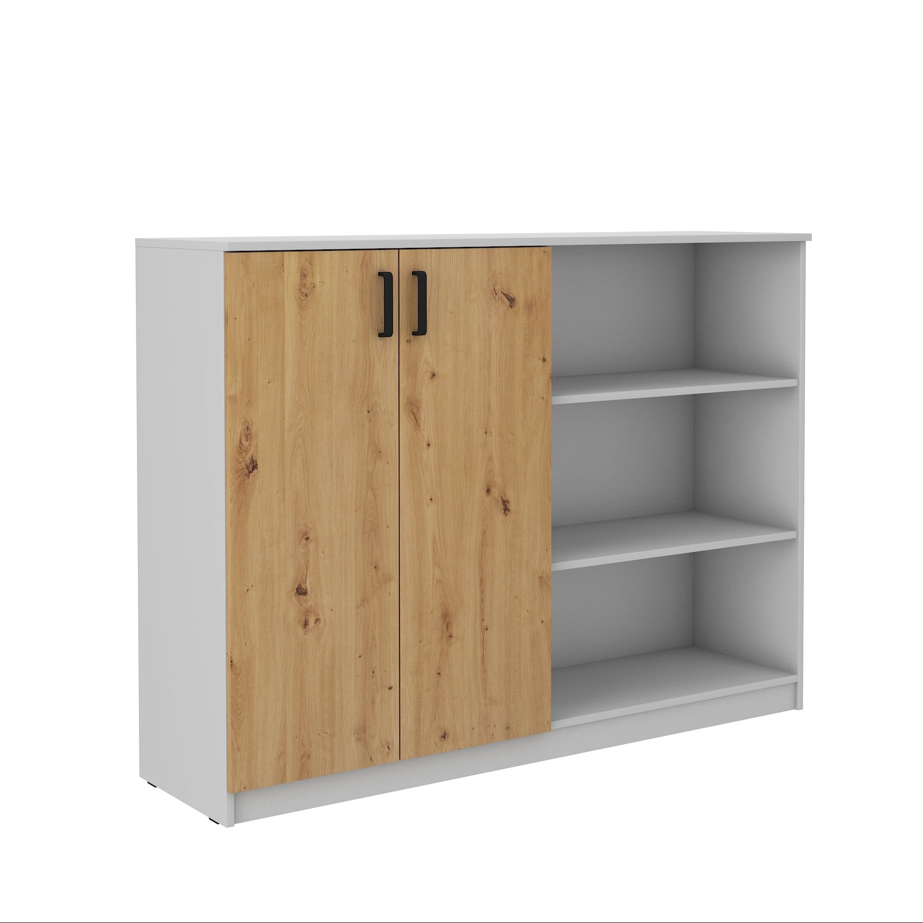 LE Malta 850 2F Sideboard in Artisan-Eiche &amp; Hellgrau