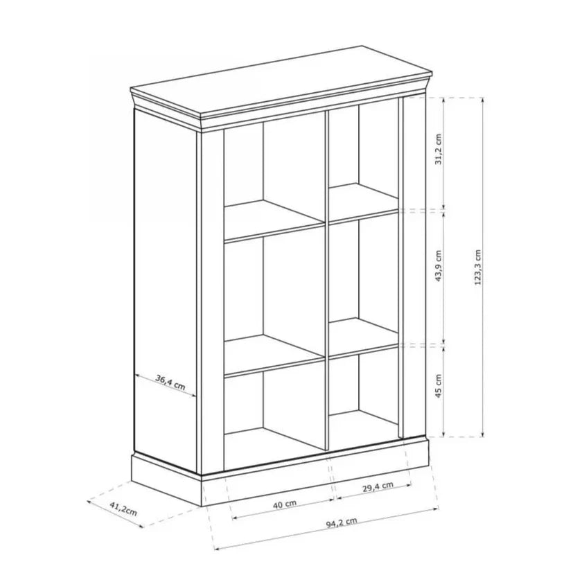 S-Antica Vitrine Kraft Gold A-12
