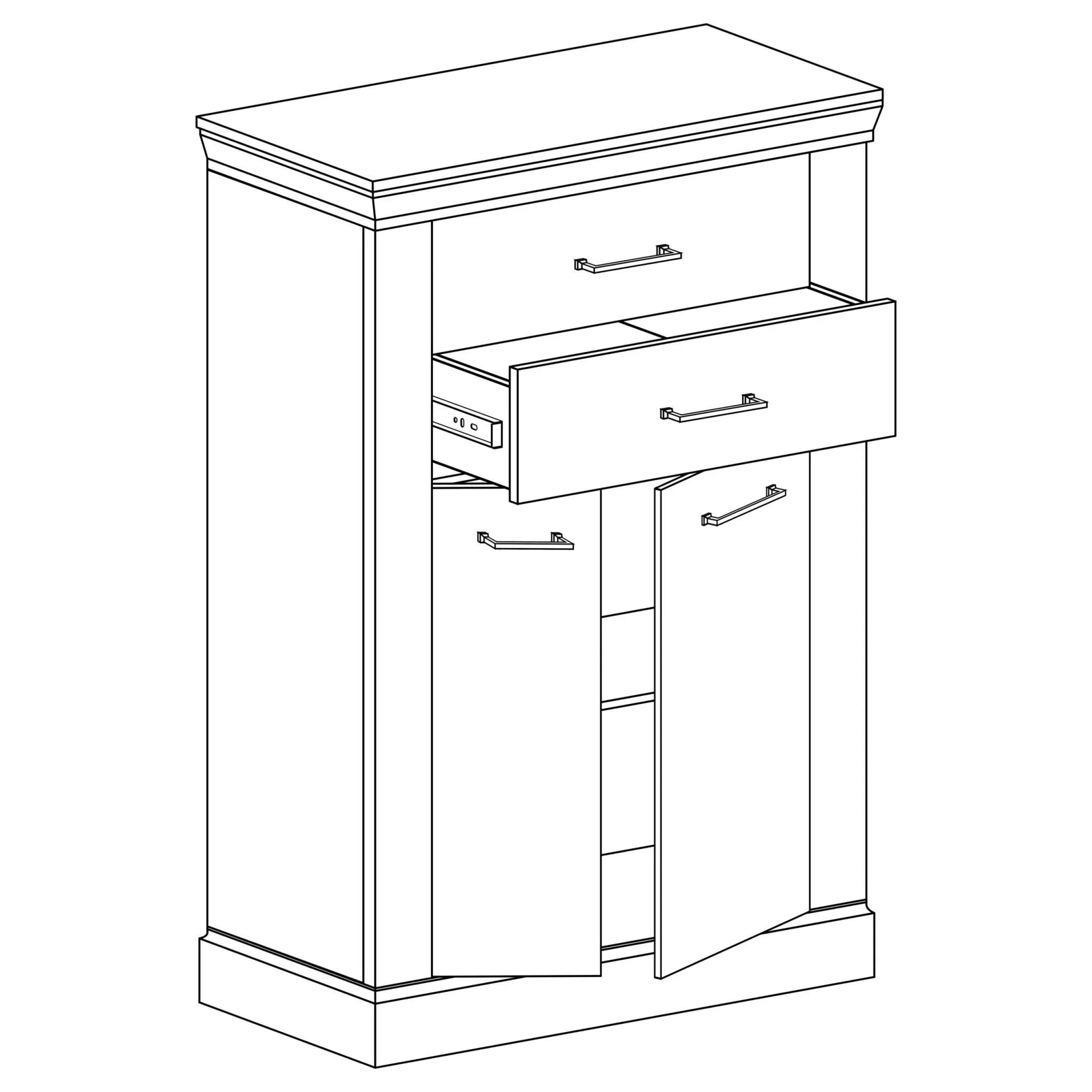 S-Antica Chest of Drawers Light Ash A-3