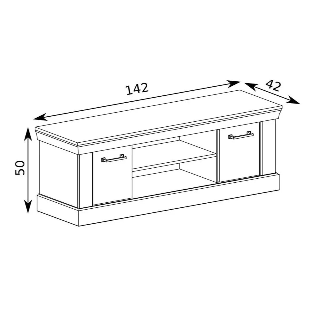 S-Antica TV-Schrank Kraft Gold A-4