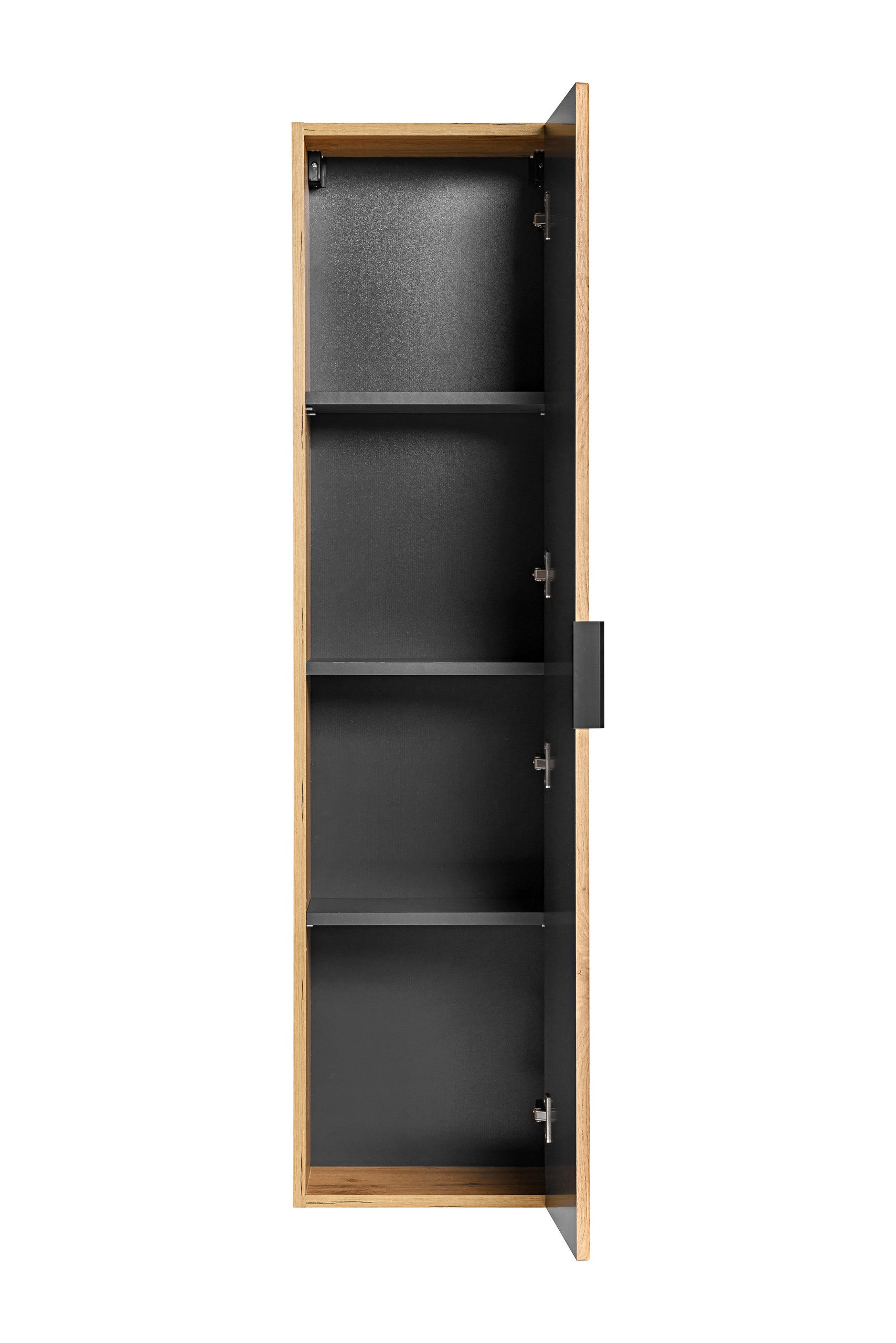 Adel Eiche Badezimmer mit Hochschrank Smile 80 cm SET-ADO