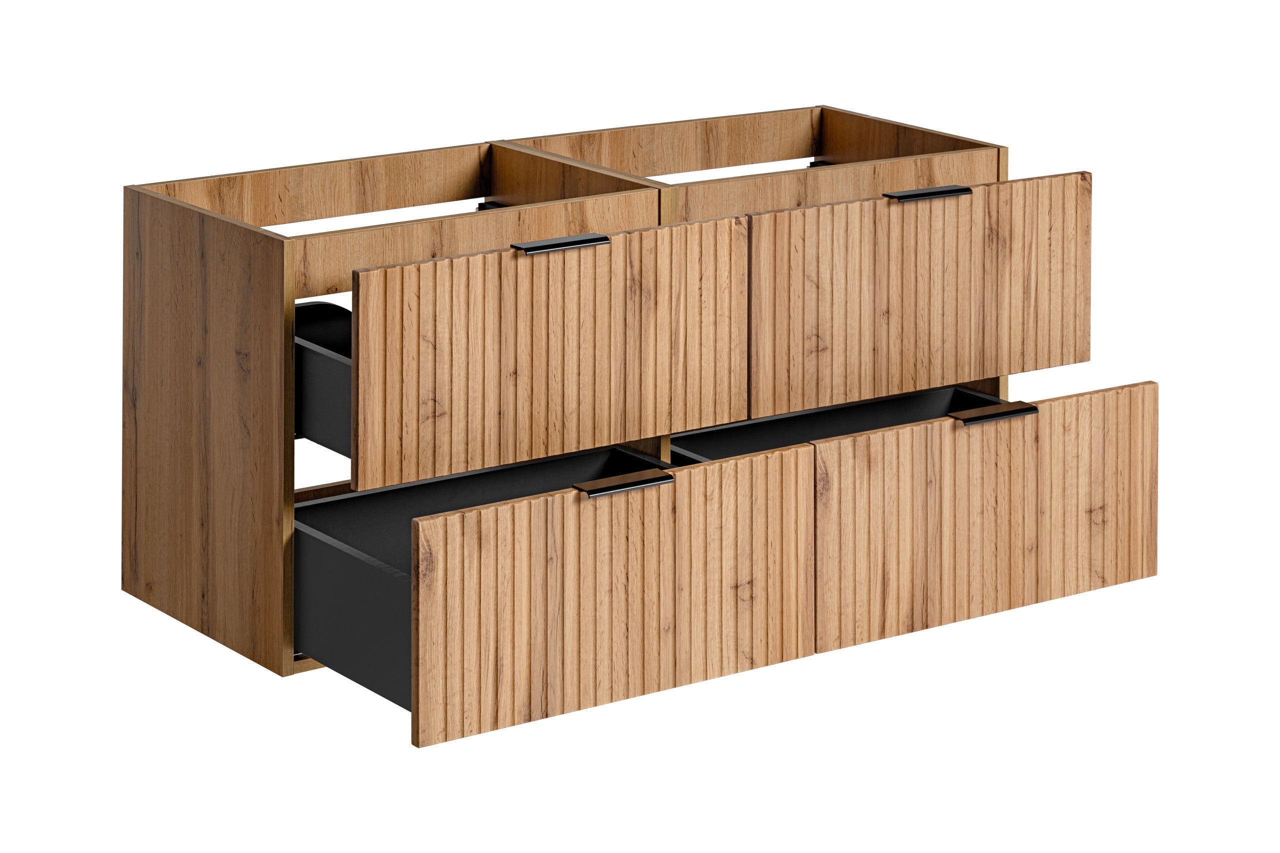 Adel Eiche Badezimmerschrank 120 cm SET-ADO B
