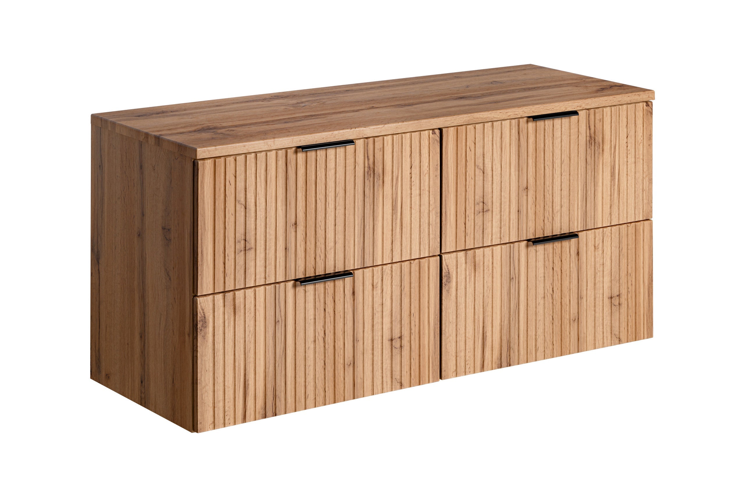 Adel Eiche Badezimmerschrank Smile 120 cm SET-ADO B