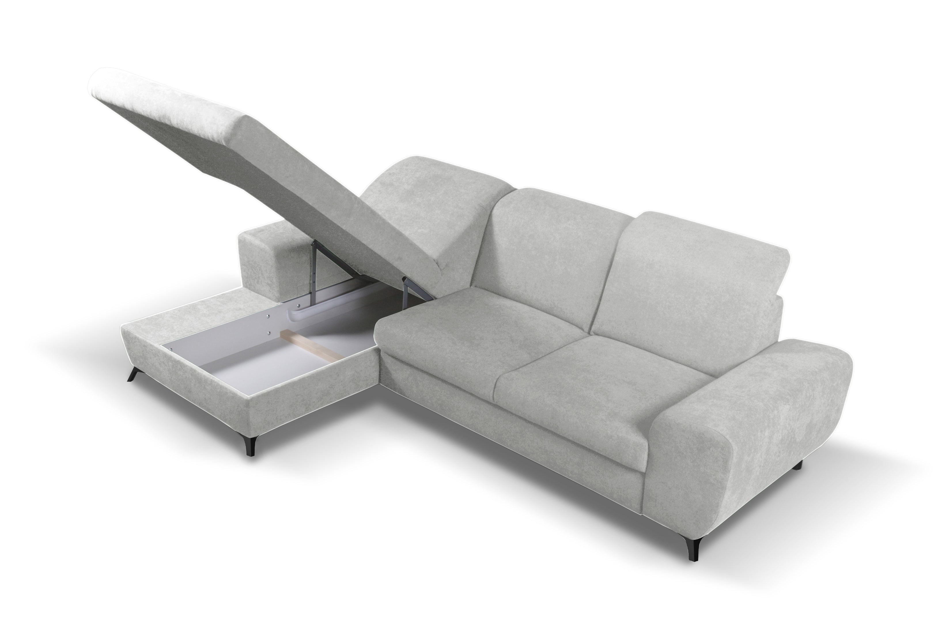 Lask ALTA Ecksofa – 279,5 x 164 cm – Links- oder Rechtskonfiguration