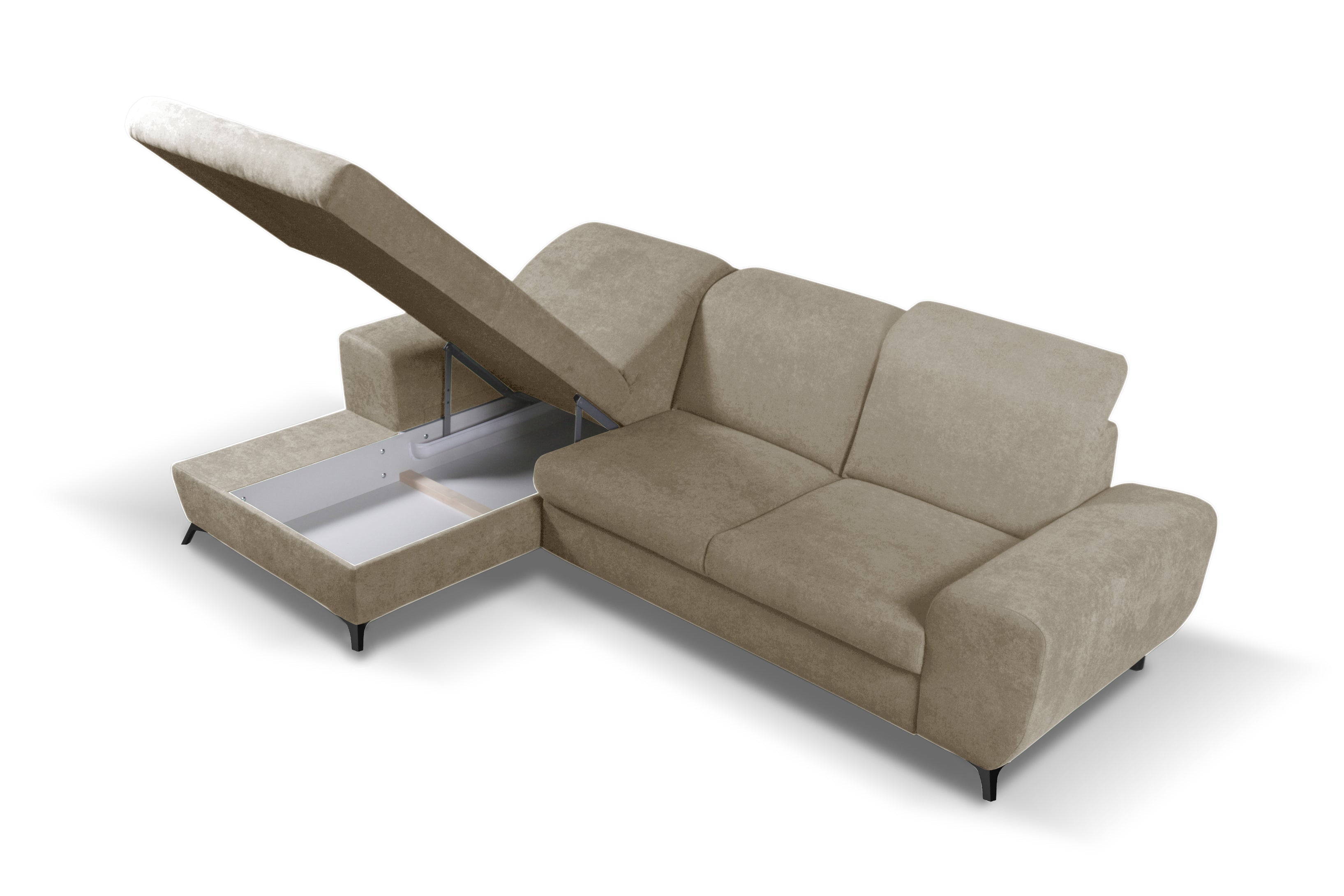 Lask ALTA Ecksofa – 279,5 x 164 cm – Links- oder Rechtskonfiguration