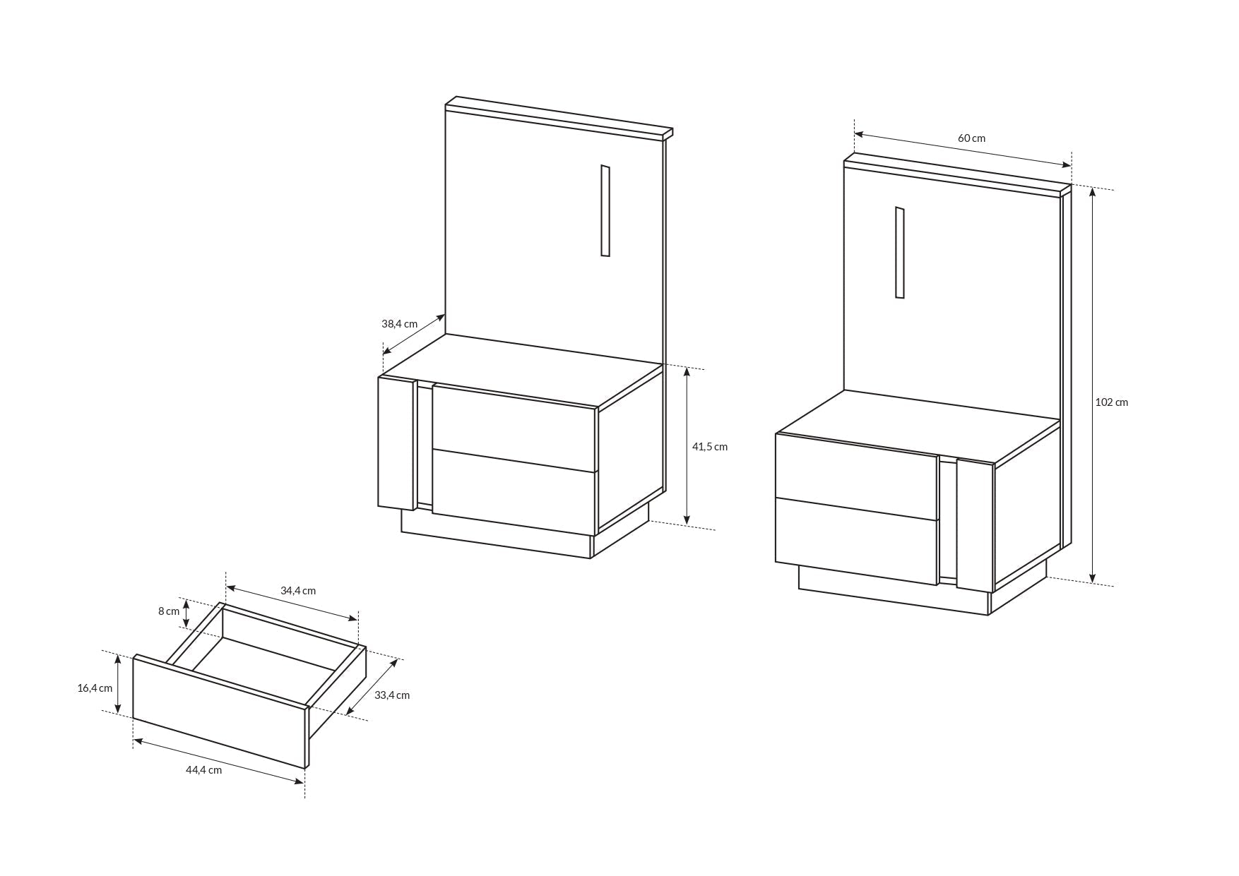 Lask Arco Artisan – Bedside Tables