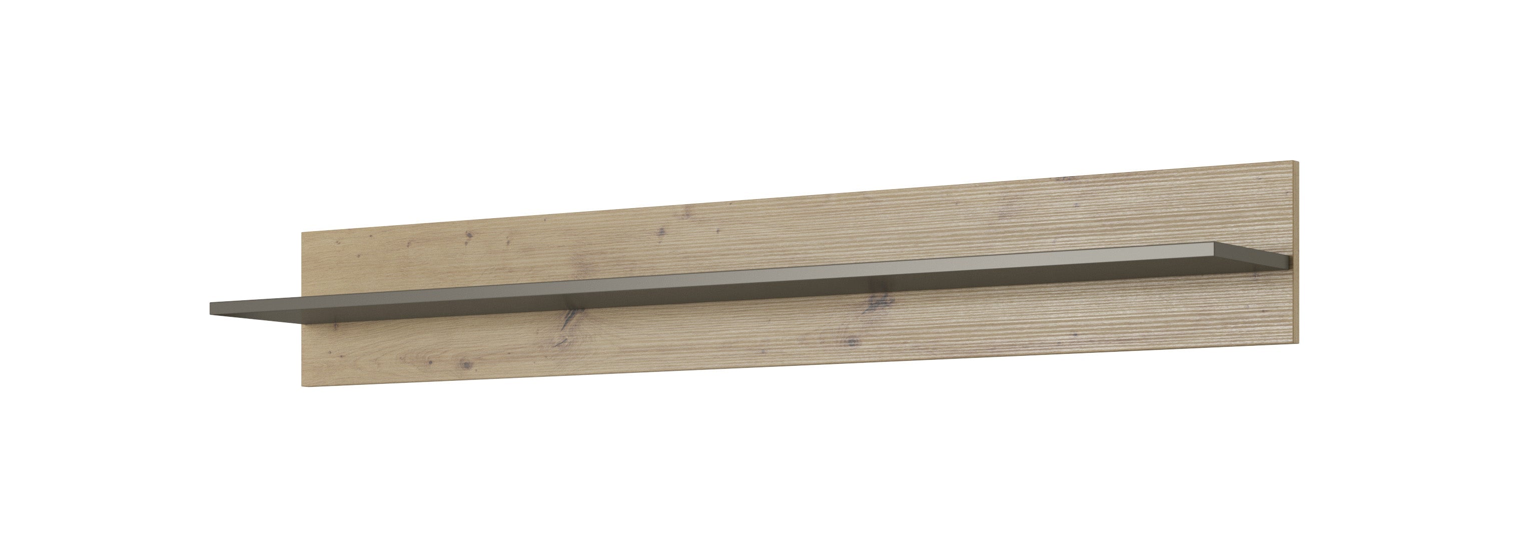 Lask ARCO Wandregal – 138 x 20 x 20 cm – Artisan-Eiche