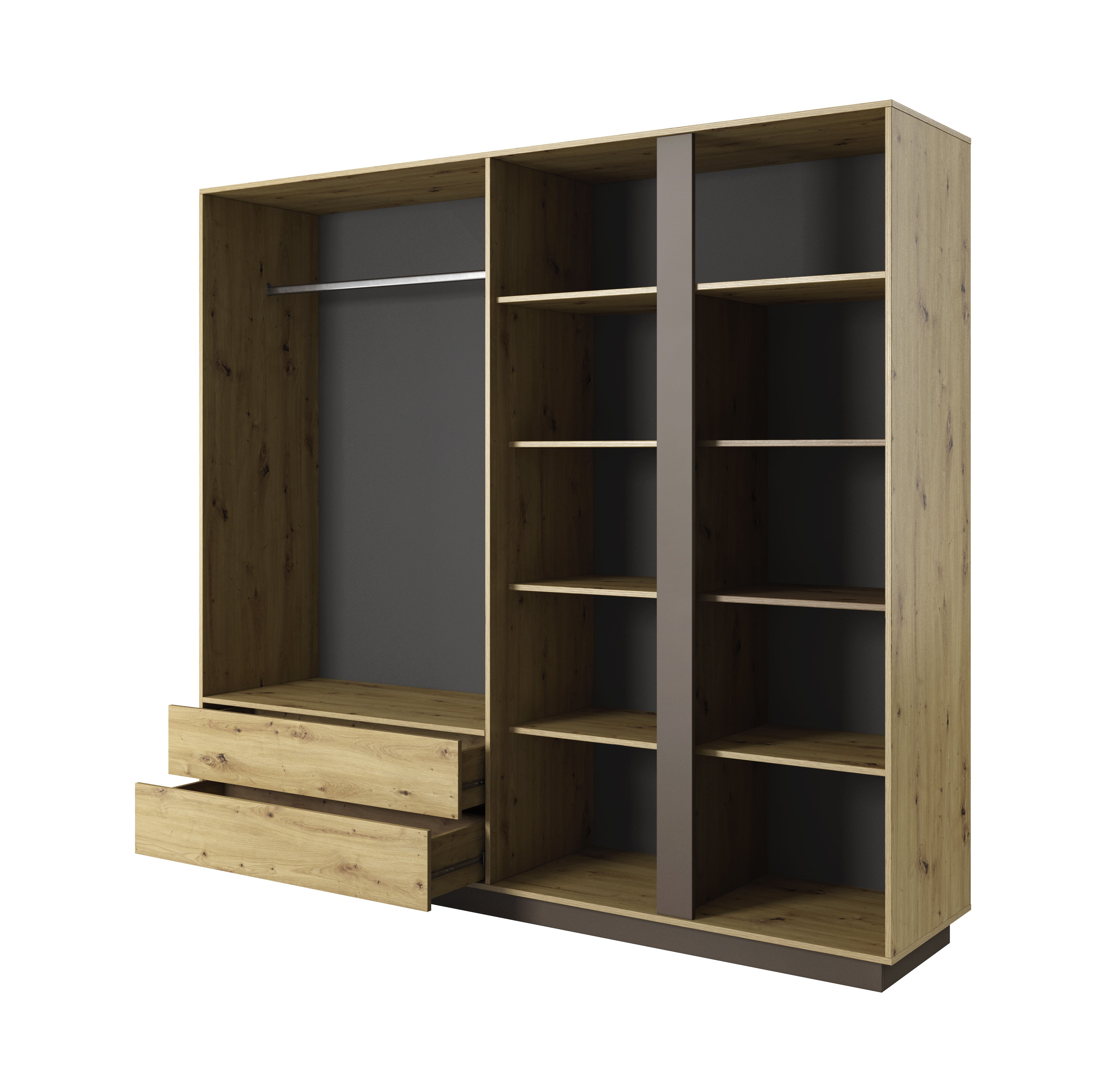 Laskarco Artisan – 4-türiger Kleiderschrank