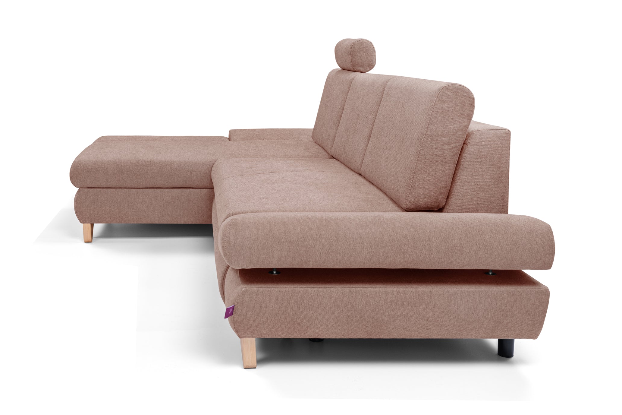 Lask AVESTA Ecksofa – 284 x 166 cm – Links- oder Rechtskonfiguration