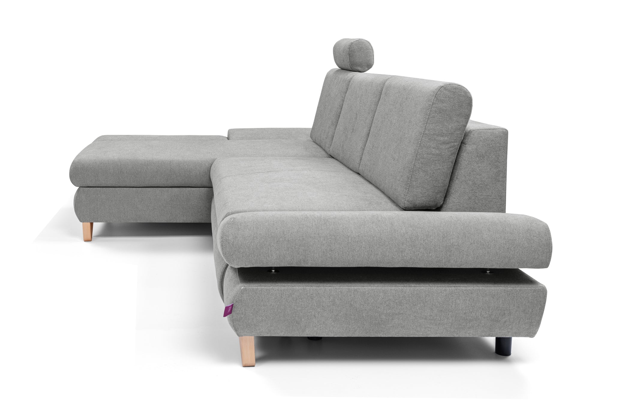 Lask AVESTA Ecksofa – 284 x 166 cm – Links- oder Rechtskonfiguration