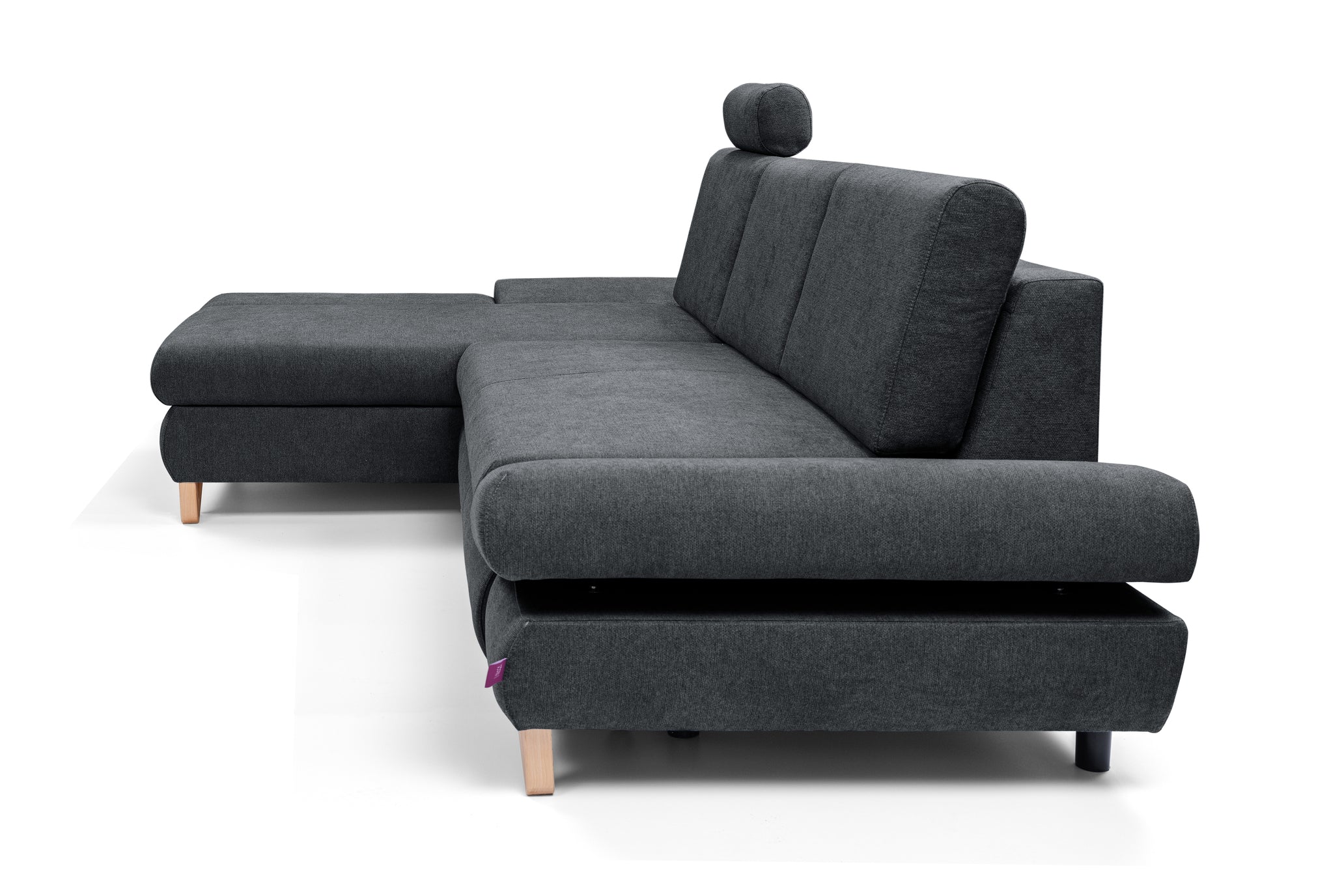 Lask AVESTA Ecksofa – 284 x 166 cm – Links- oder Rechtskonfiguration