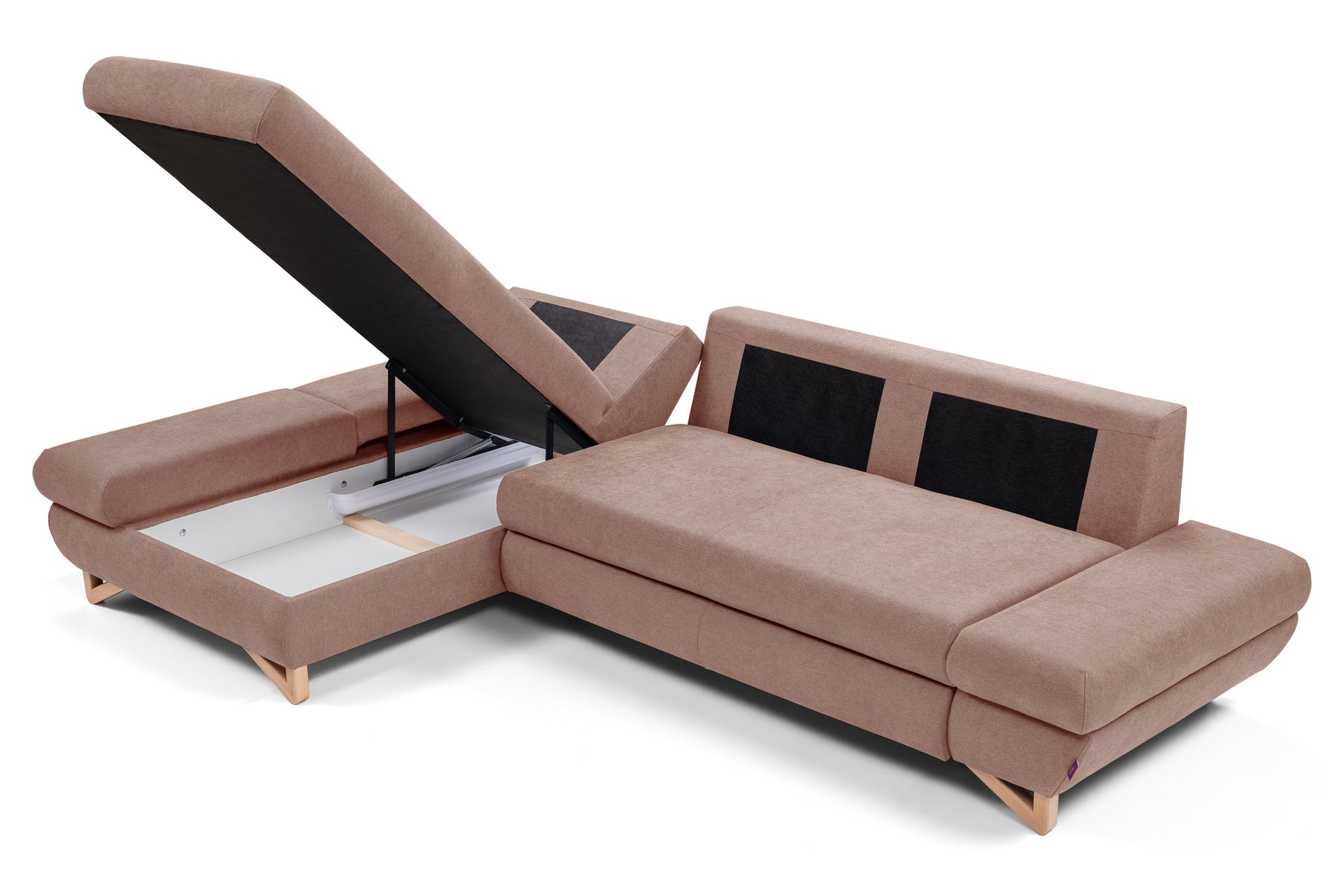 Lask AVESTA Ecksofa – 284 x 166 cm – Links- oder Rechtskonfiguration