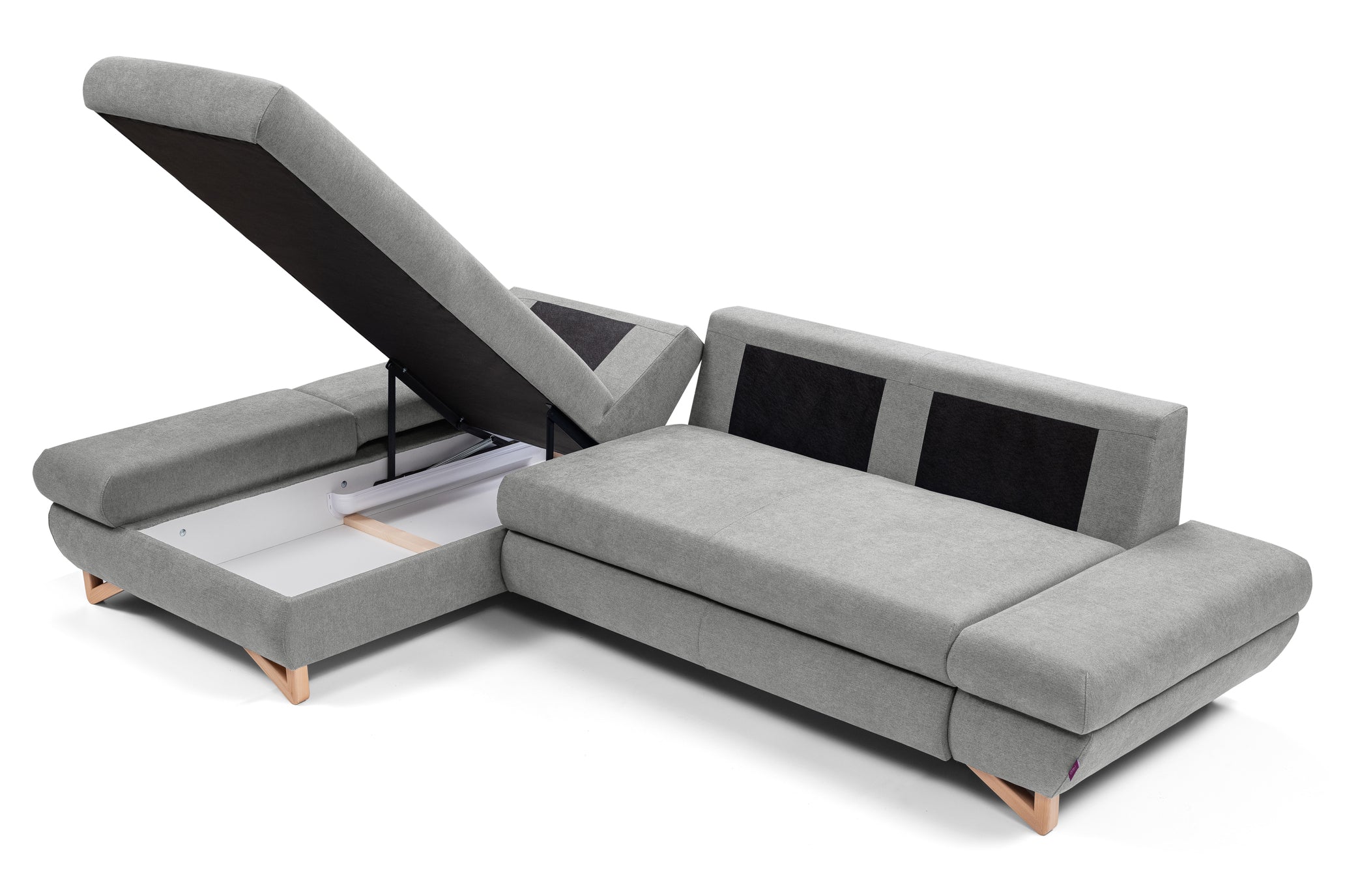 Lask AVESTA Ecksofa – 284 x 166 cm – Links- oder Rechtskonfiguration
