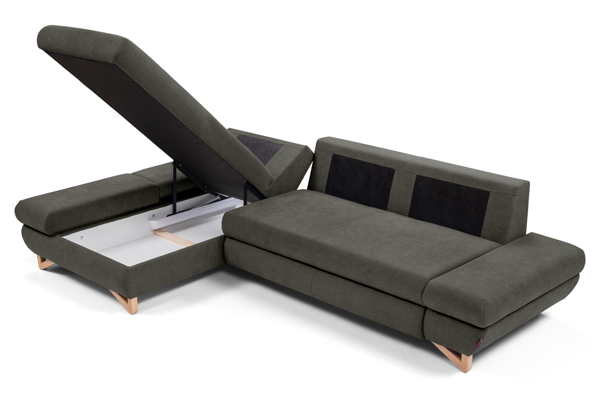 Lask AVESTA Ecksofa – 284 x 166 cm – Links- oder Rechtskonfiguration