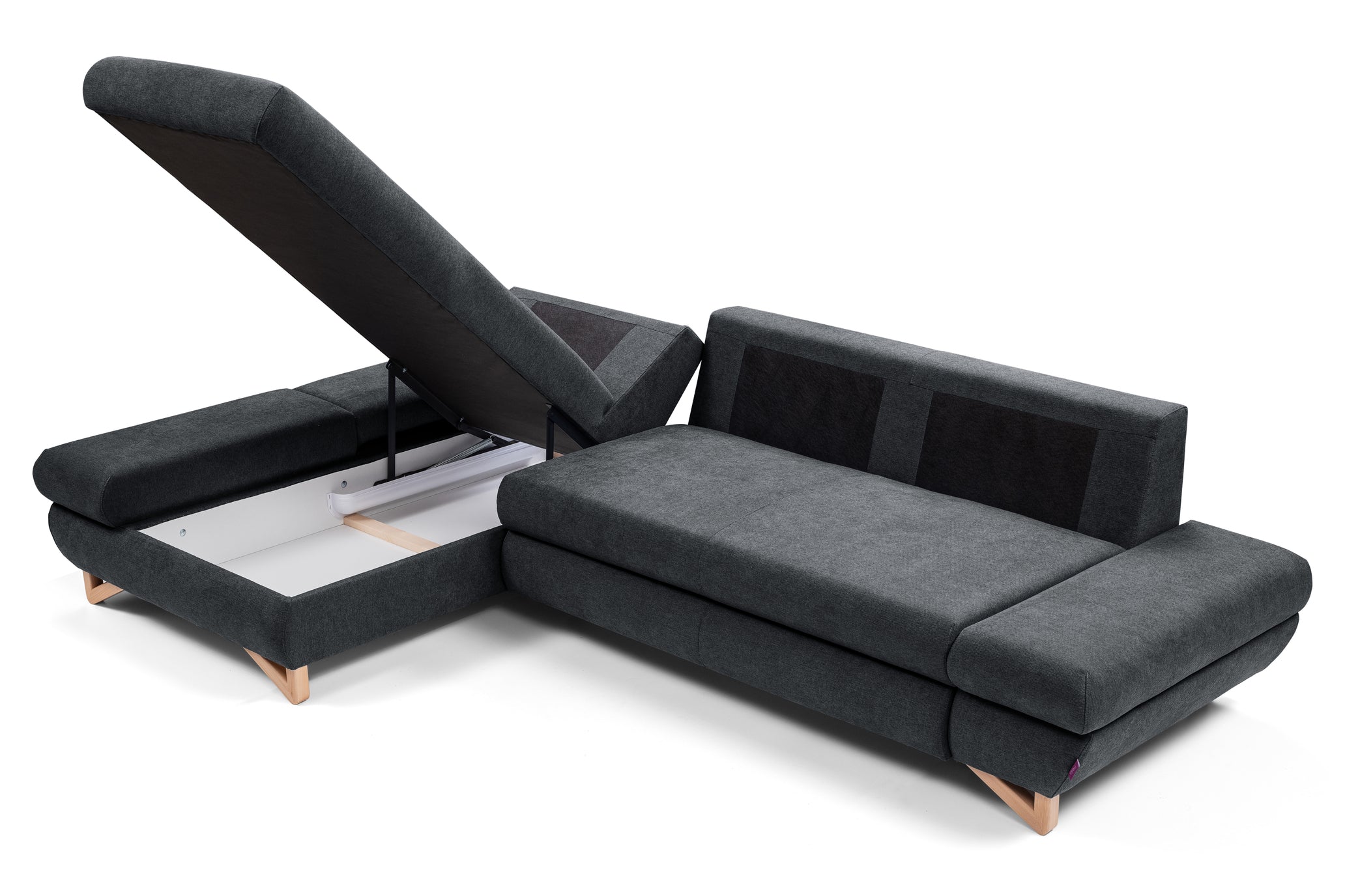 Lask AVESTA Ecksofa – 284 x 166 cm – Links- oder Rechtskonfiguration
