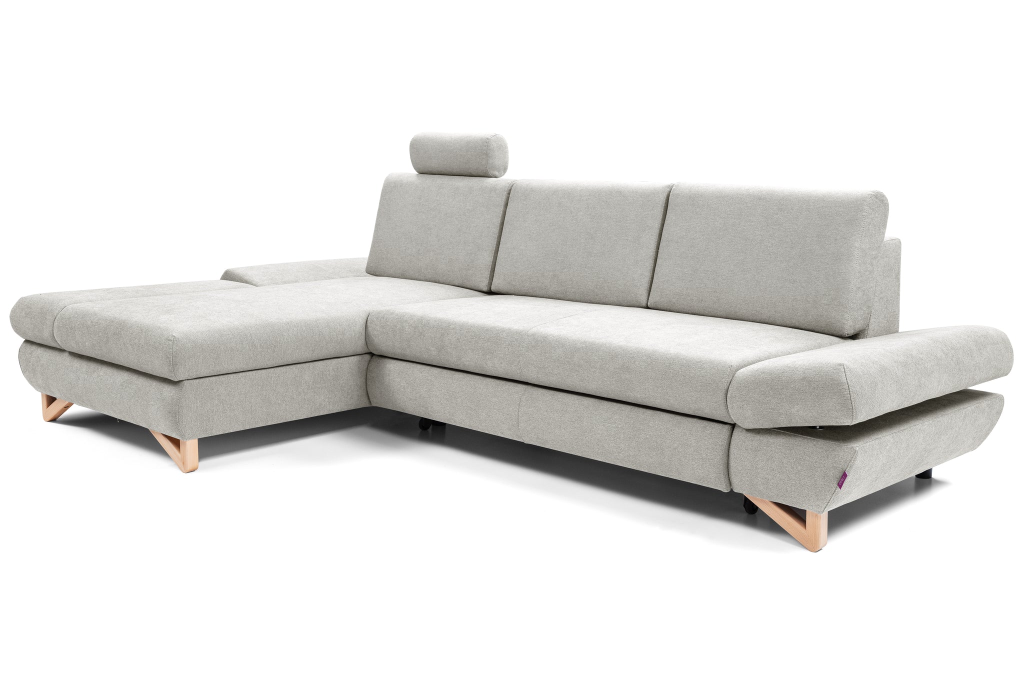 Lask AVESTA Ecksofa – 284 x 166 cm – Links- oder Rechtskonfiguration