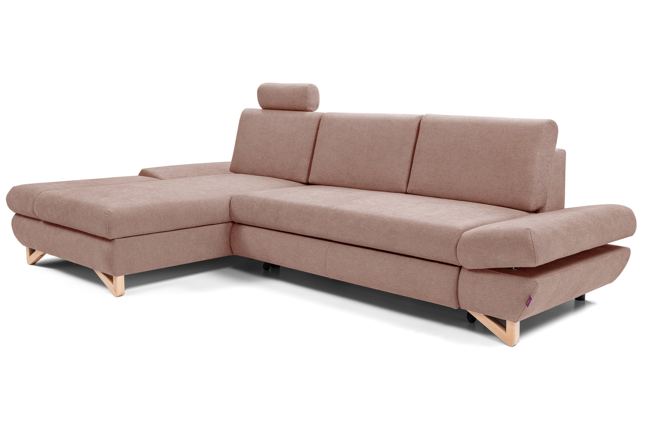 Lask AVESTA Ecksofa – 284 x 166 cm – Links- oder Rechtskonfiguration