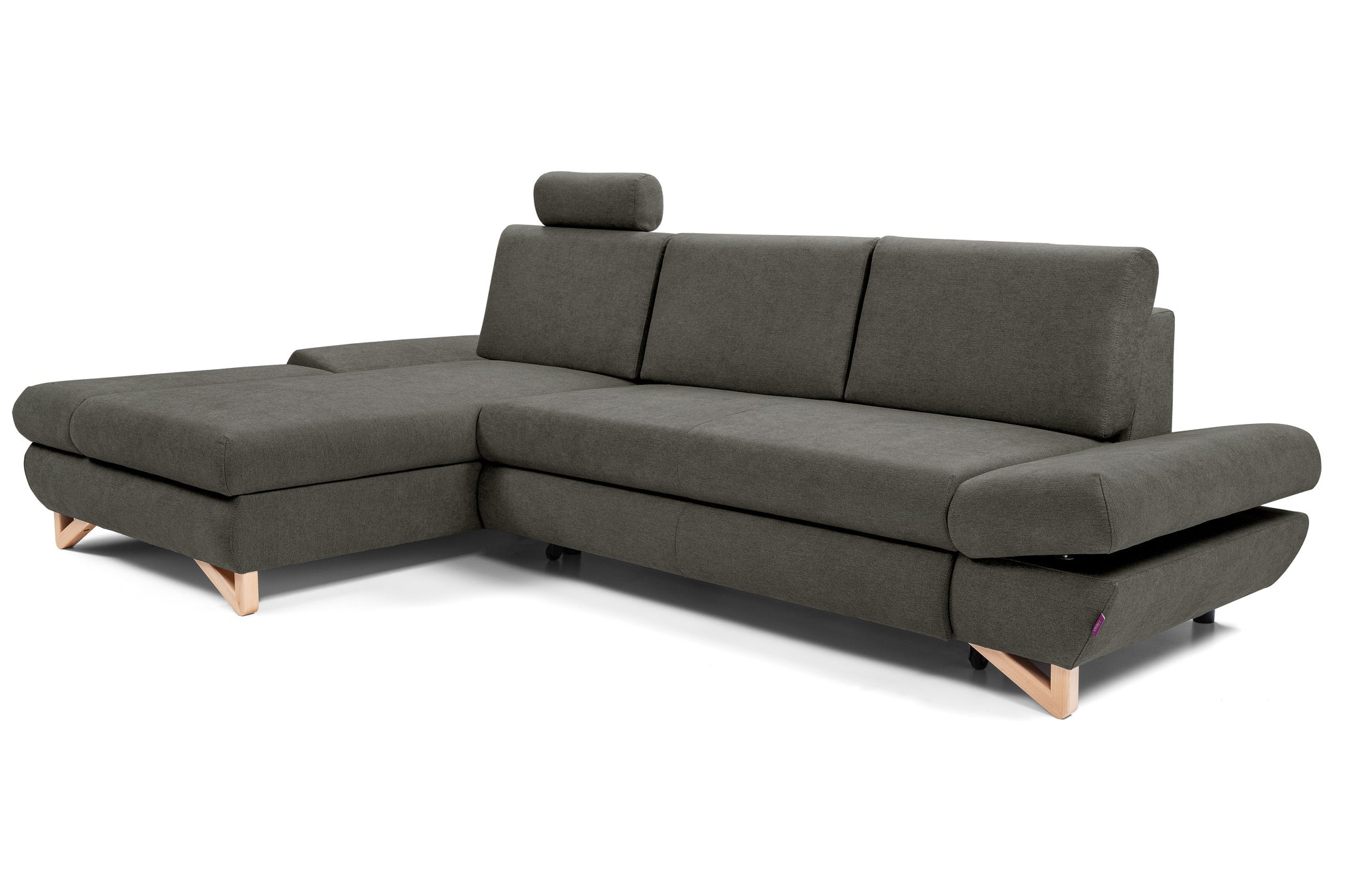 Lask AVESTA Ecksofa – 284 x 166 cm – Links- oder Rechtskonfiguration
