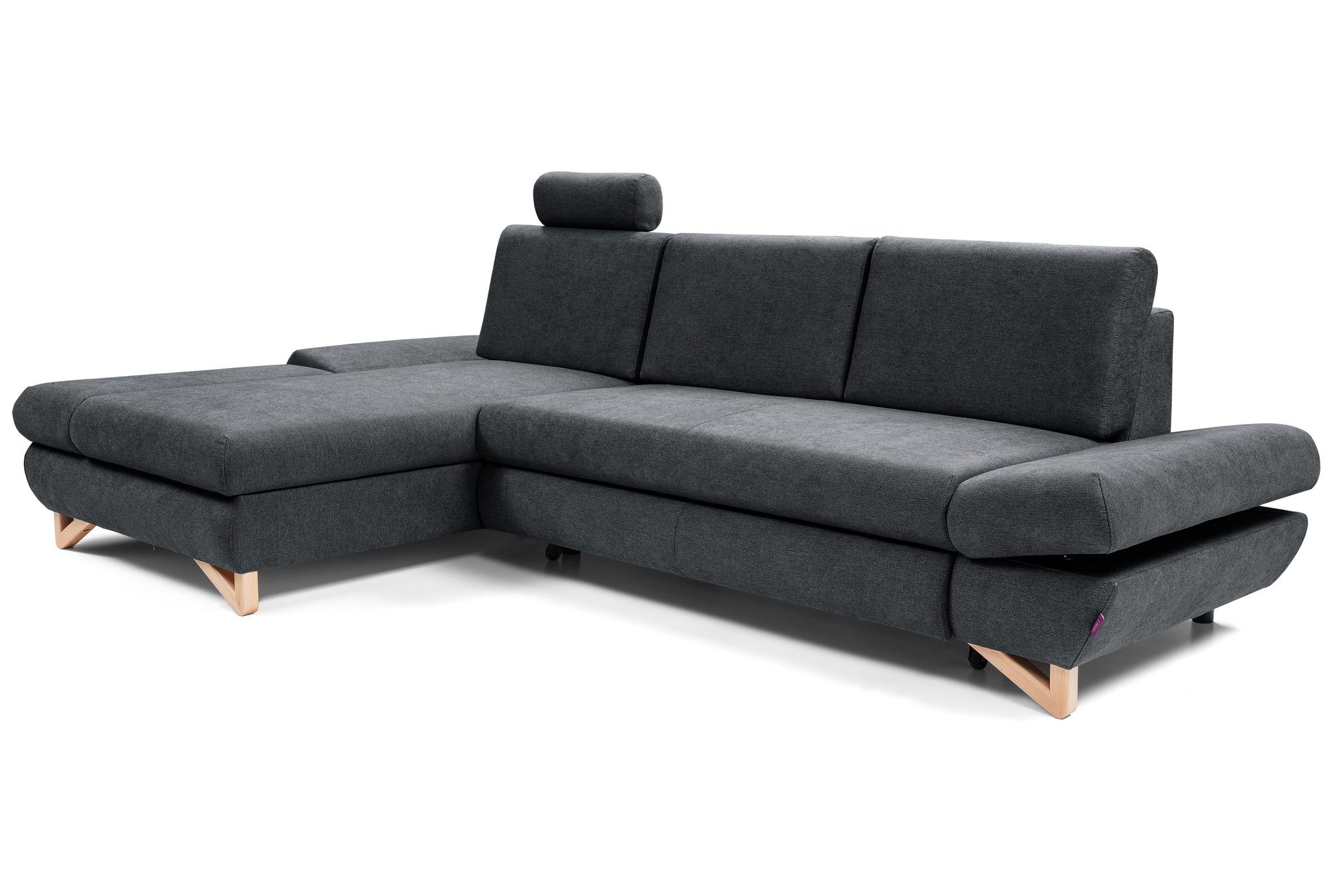 Lask AVESTA Ecksofa – 284 x 166 cm – Links- oder Rechtskonfiguration
