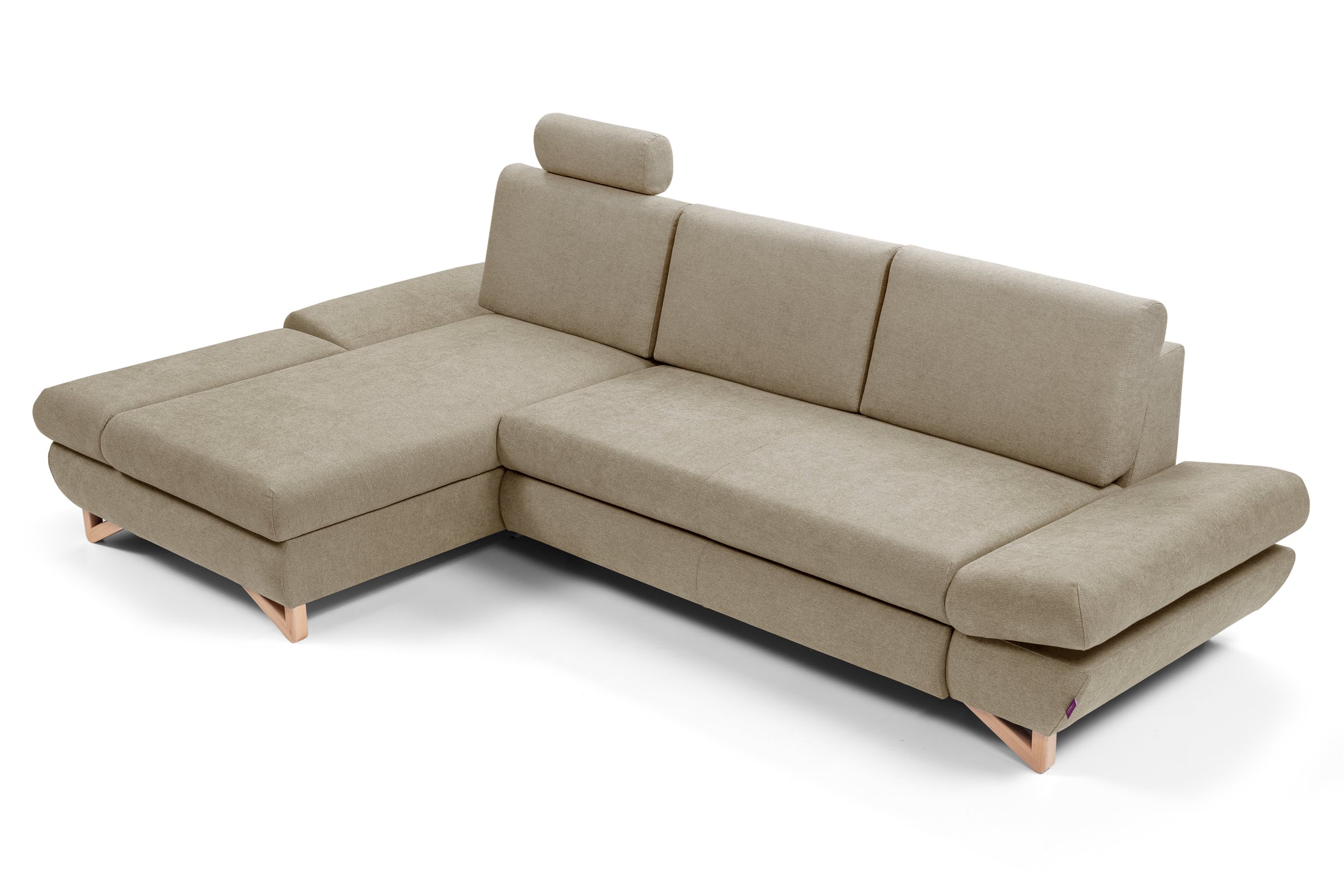 Lask AVESTA Ecksofa – 284 x 166 cm – Links- oder Rechtskonfiguration