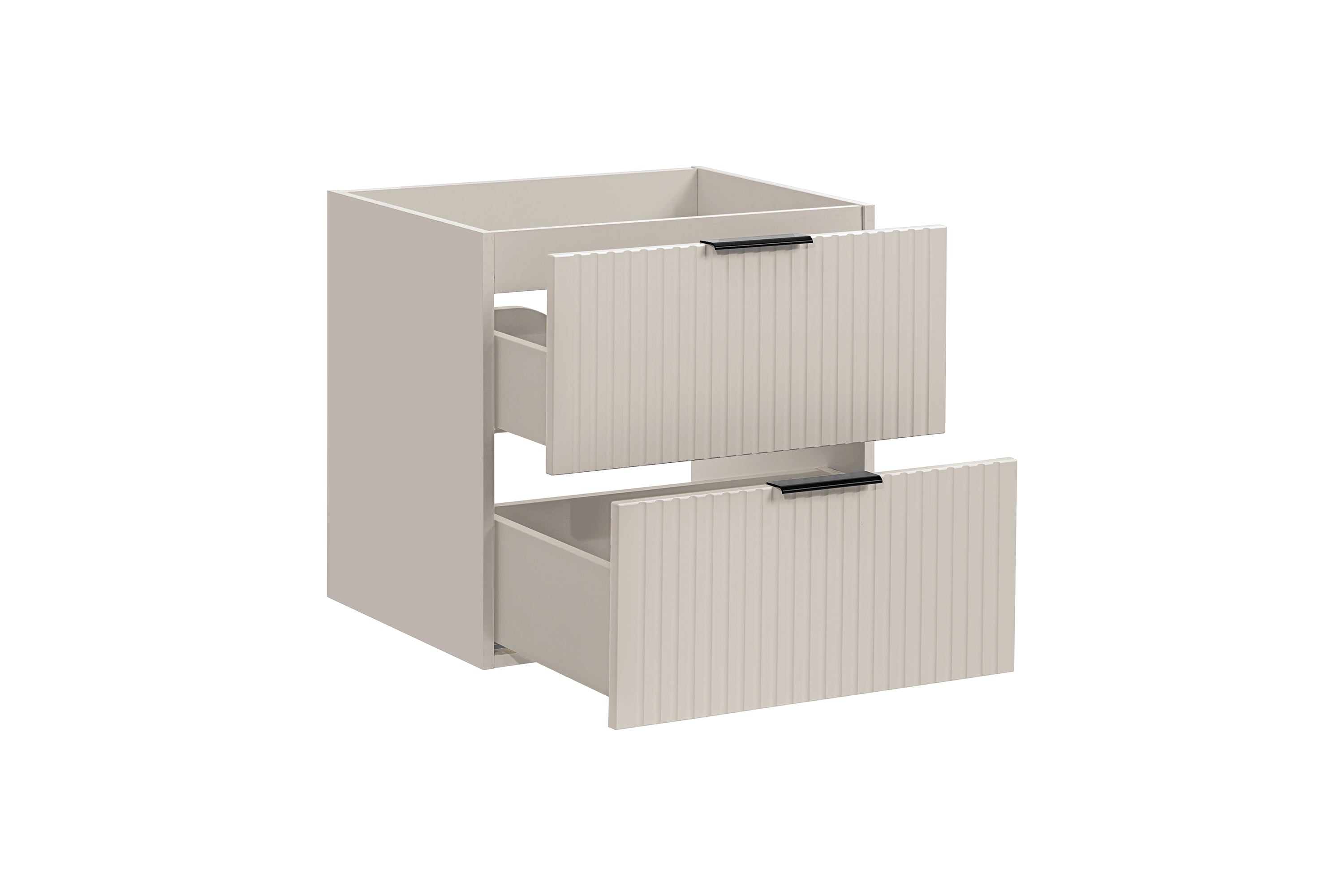 Adel Cashmere Bad-Set mit schwarzen Griffen, 80 cm, SSET-ADC B WOTAN