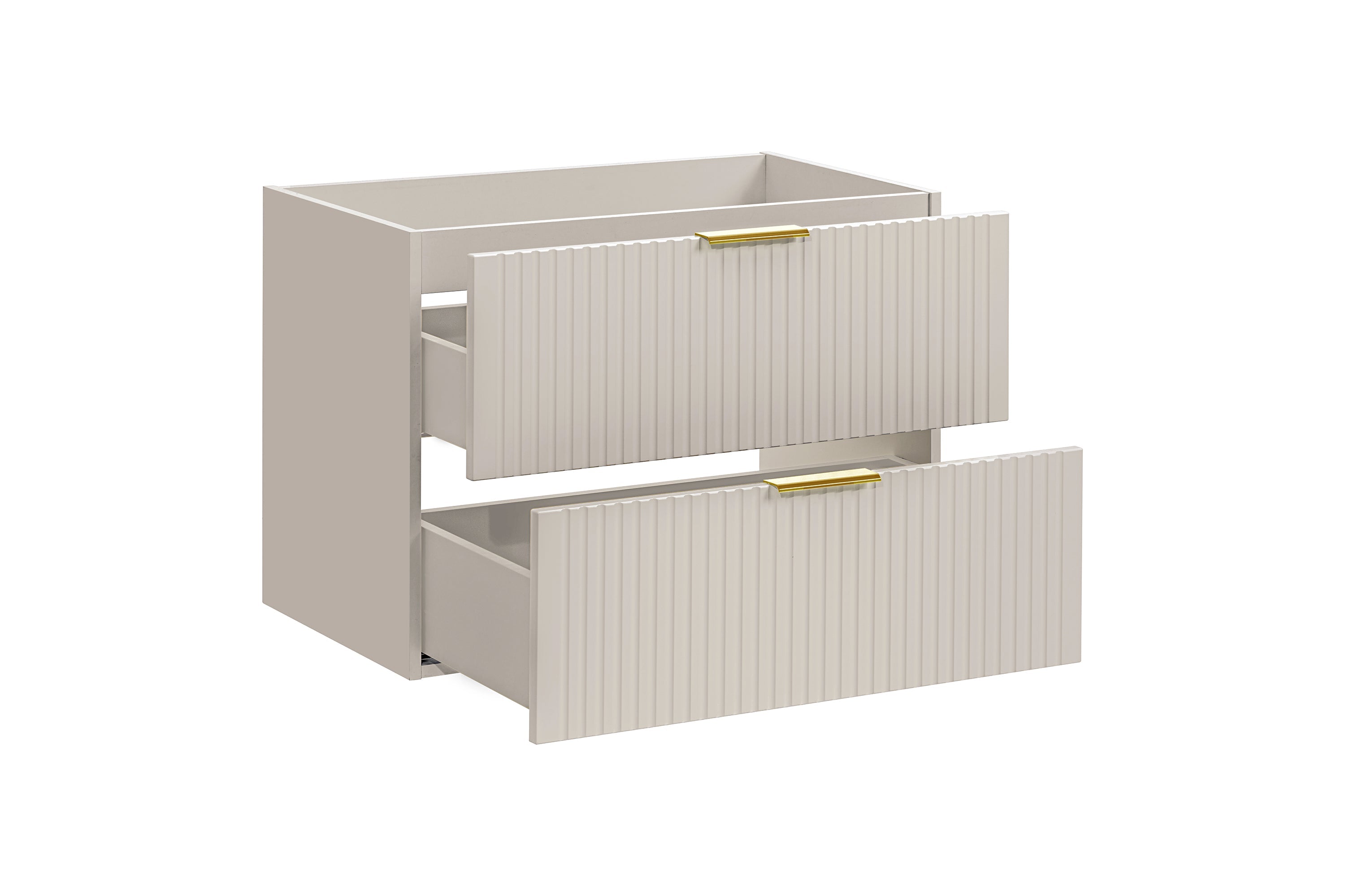 Adel Cashmere Gold Handle Bathroom Smile 80 cm SET-ADC B