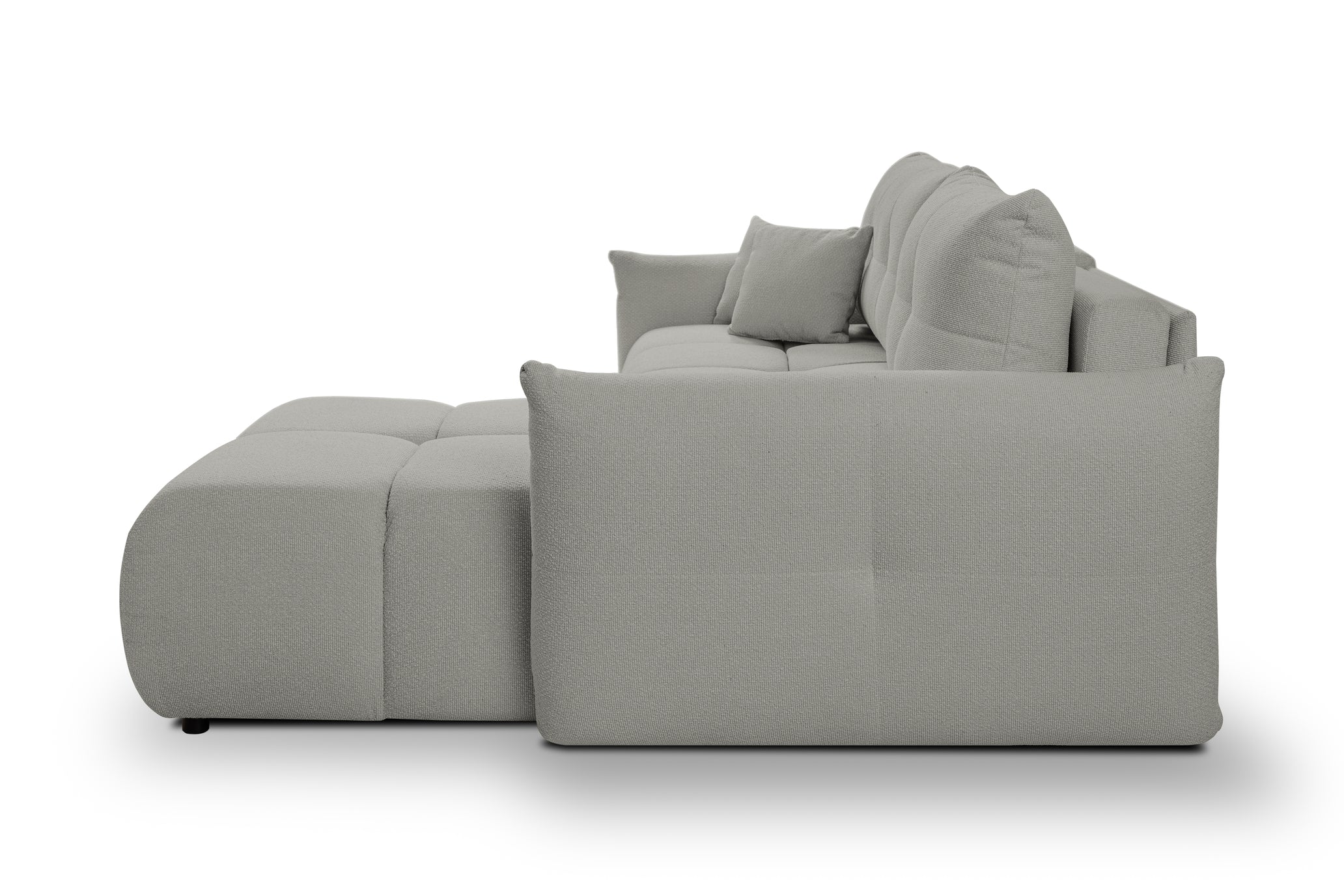 Lask BASE Ecksofa mit Schlaffunktion – 257 x 177 cm – Links- oder Rechtskonfiguration