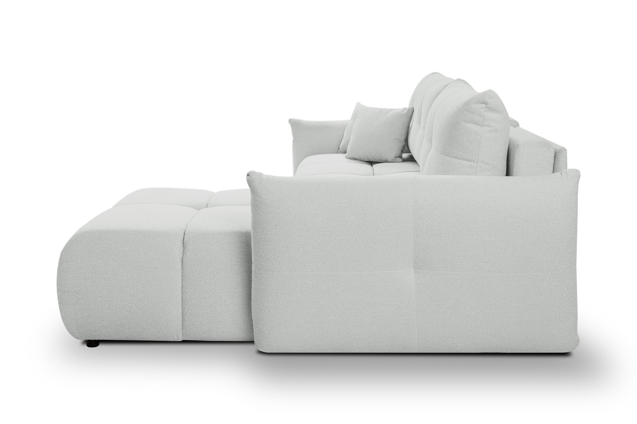 Lask BASE Ecksofa mit Schlaffunktion – 257 x 177 cm – Links- oder Rechtskonfiguration
