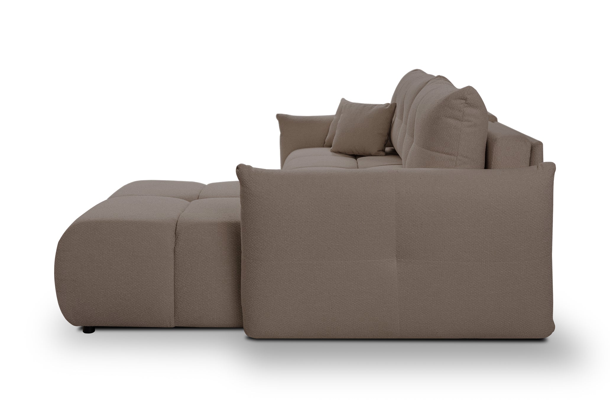 Lask BASE Ecksofa mit Schlaffunktion – 257 x 177 cm – Links- oder Rechtskonfiguration