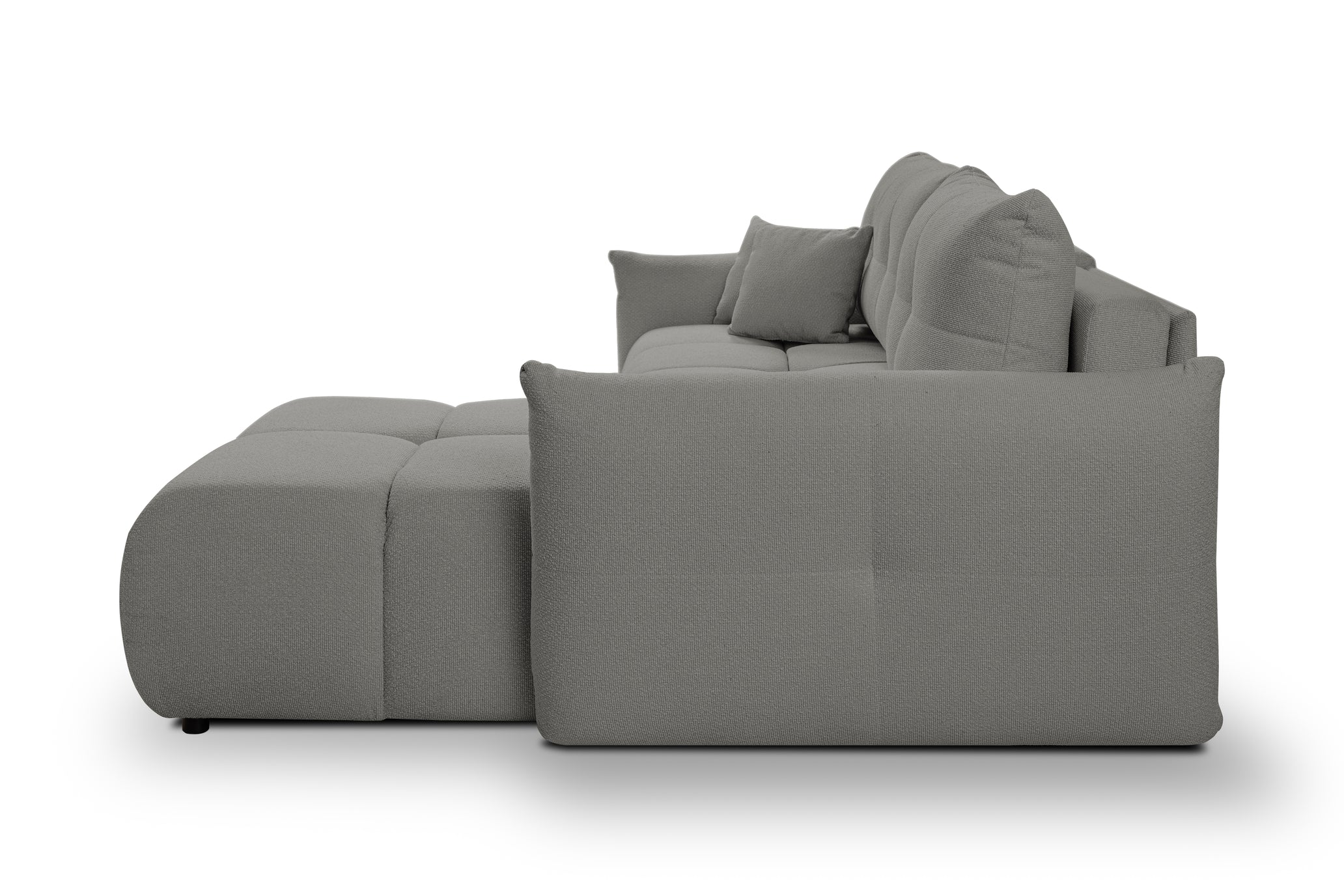 Lask BASE Ecksofa mit Schlaffunktion – 257 x 177 cm – Links- oder Rechtskonfiguration