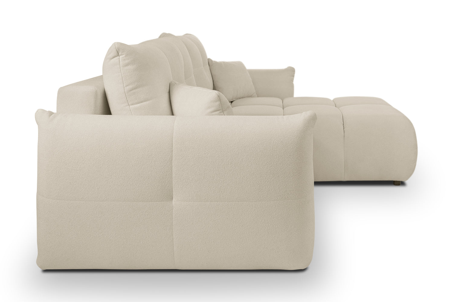 Lask BASE Ecksofa mit Schlaffunktion – 257 x 177 cm – Links- oder Rechtskonfiguration