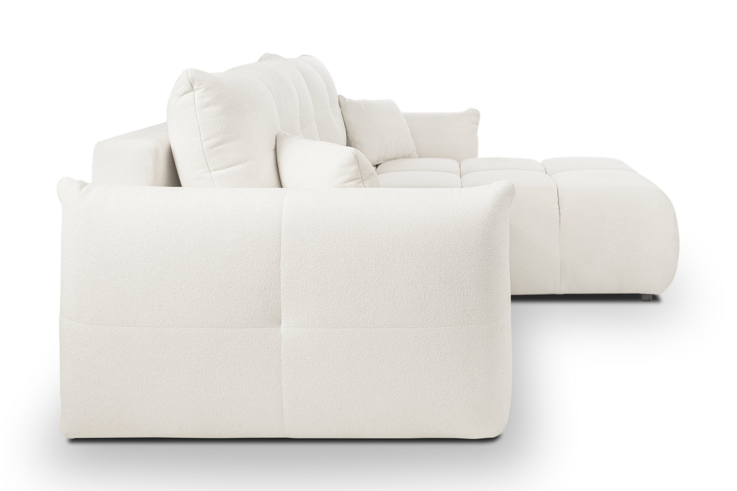 Lask BASE Ecksofa mit Schlaffunktion – 257 x 177 cm – Links- oder Rechtskonfiguration