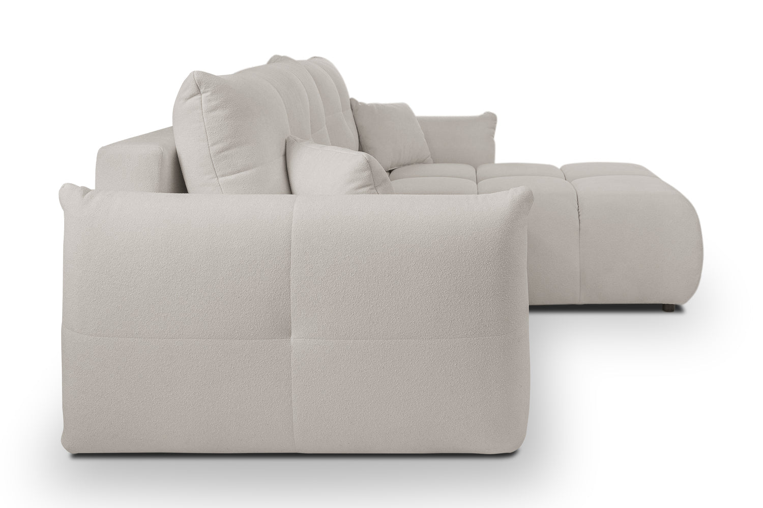 Lask BASE Ecksofa mit Schlaffunktion – 257 x 177 cm – Links- oder Rechtskonfiguration