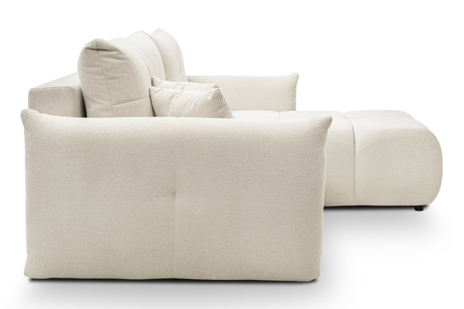 Lask BASE Ecksofa mit Schlaffunktion – 257 x 177 cm – Links- oder Rechtskonfiguration