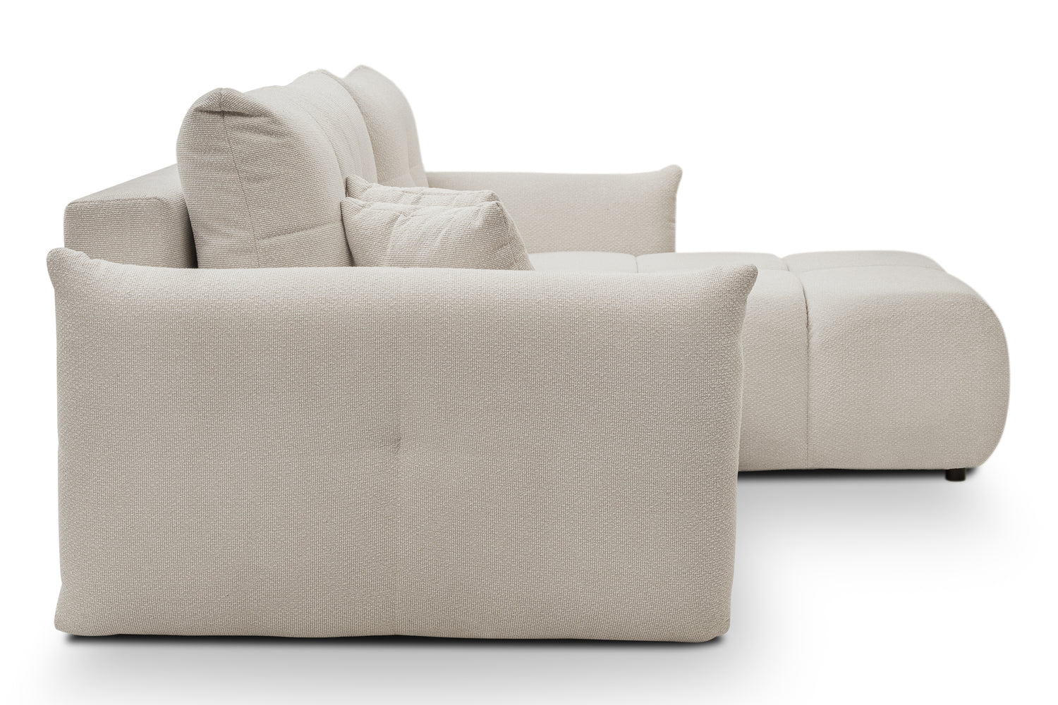 Lask BASE Ecksofa mit Schlaffunktion – 257 x 177 cm – Links- oder Rechtskonfiguration
