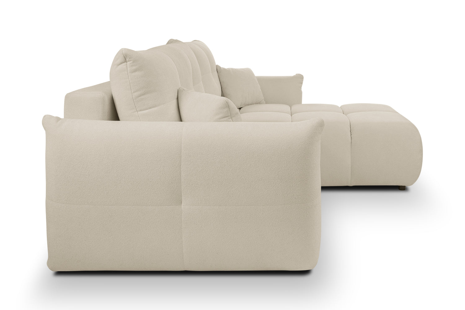 Lask BASE Ecksofa mit Schlaffunktion – 257 x 177 cm – Links- oder Rechtskonfiguration