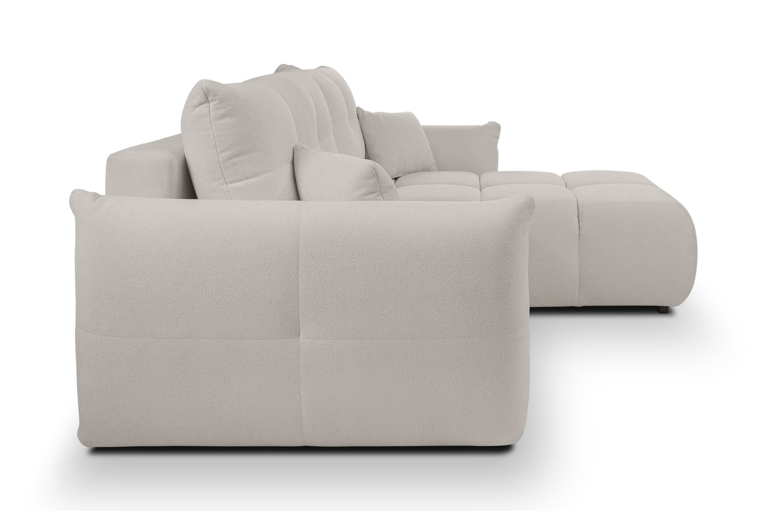 Lask BASE Ecksofa mit Schlaffunktion – 257 x 177 cm – Links- oder Rechtskonfiguration